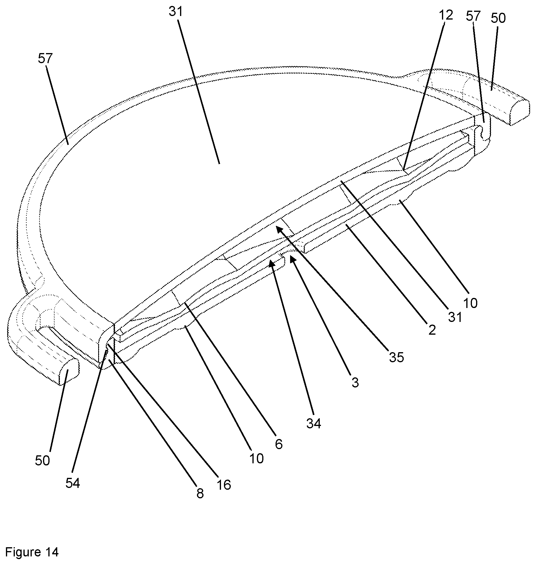 Patent US12102784 Figure 14 – Implant for local active ingredient release