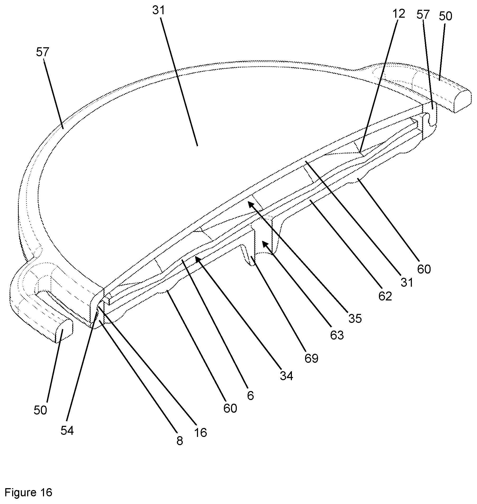 Patent US12102784 Figure 16 – Implant for local active ingredient release