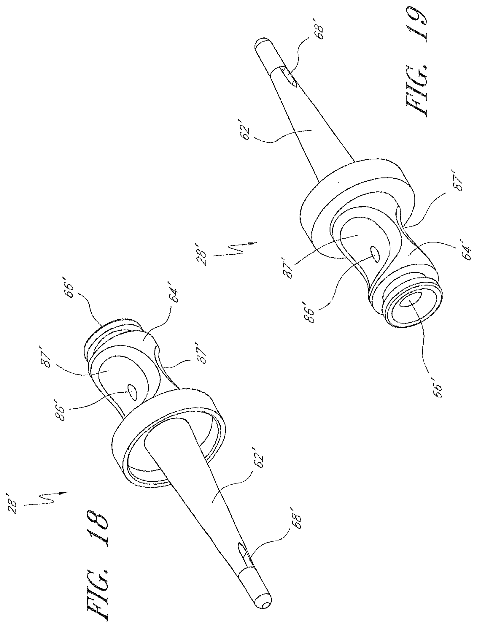 Patent US12102786 Figure 14 – Medical connector with elongated portion within seal collar
