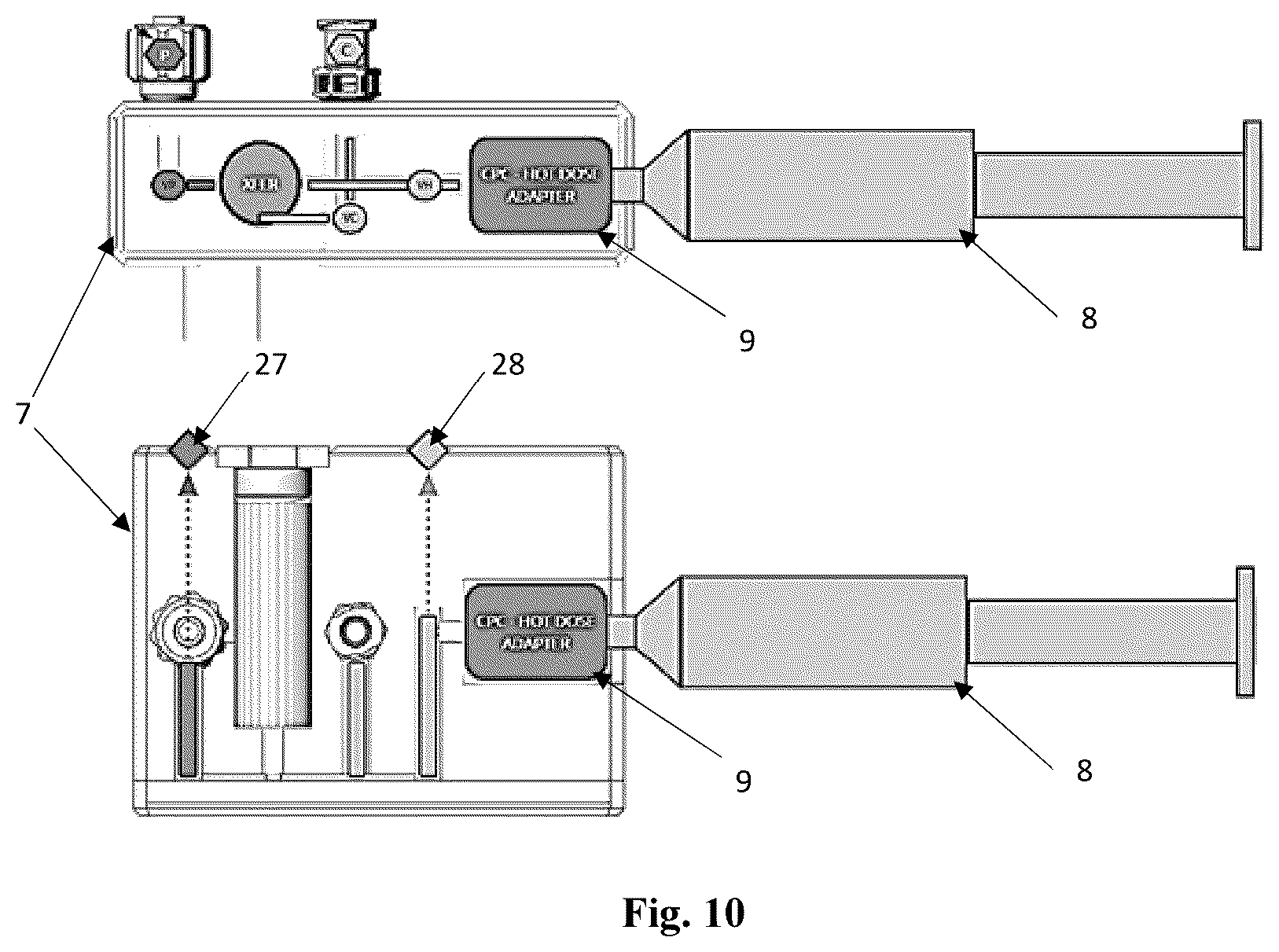 Patent US12102789 Figure 12 – Radiopharmaceutical delivery system and use thereof for patient infusion