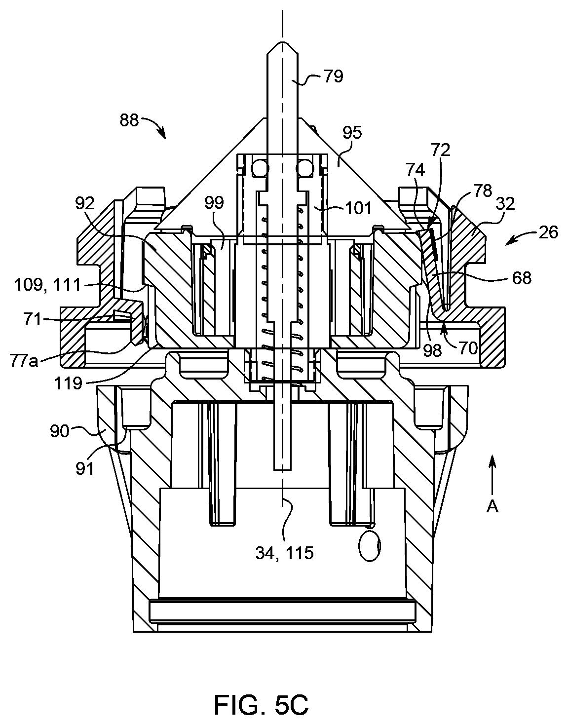 Patent US12102793 Figure 12 – System and method for syringe plunger engagement with an injector