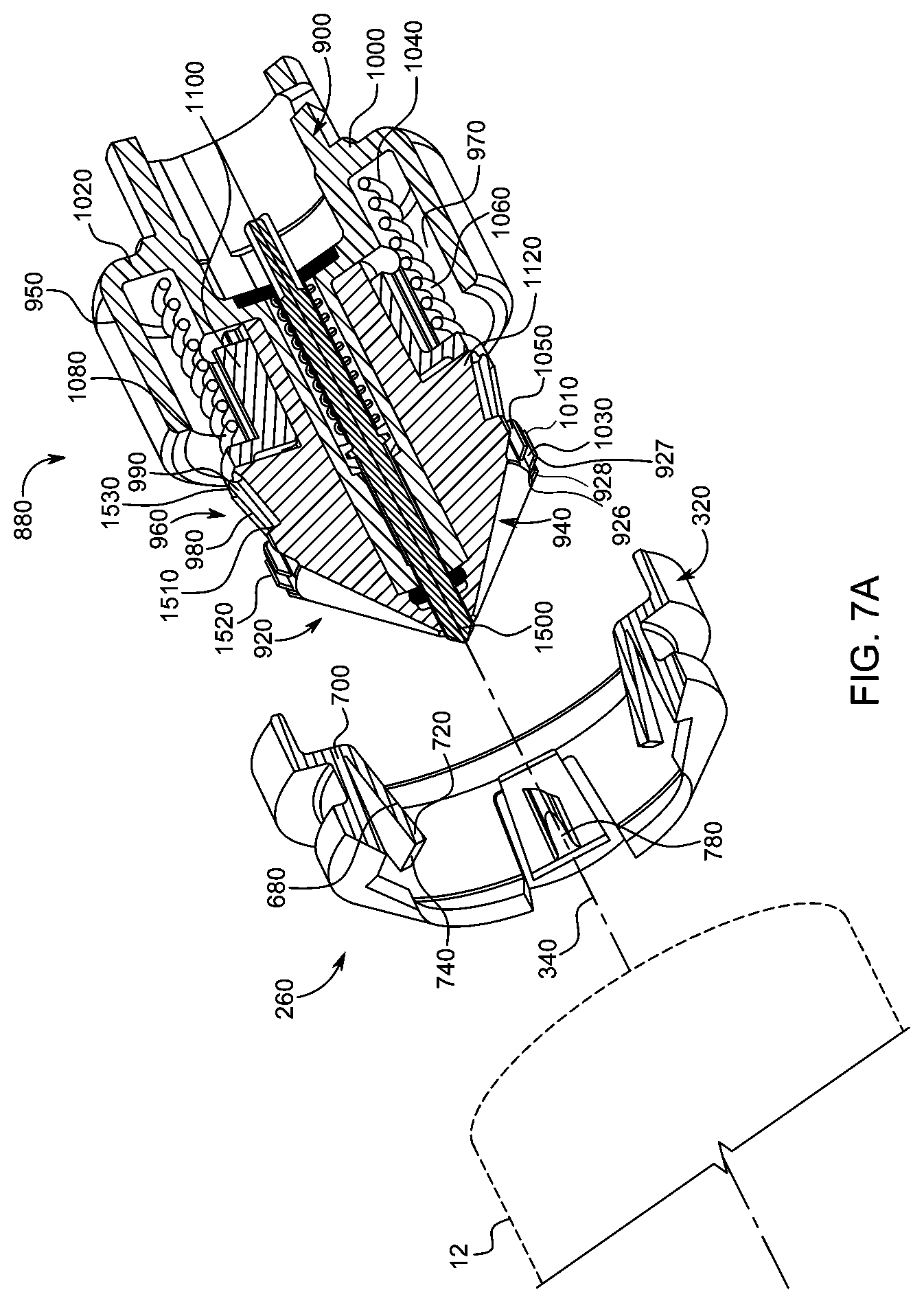 Patent US12102793 Figure 15 – System and method for syringe plunger engagement with an injector