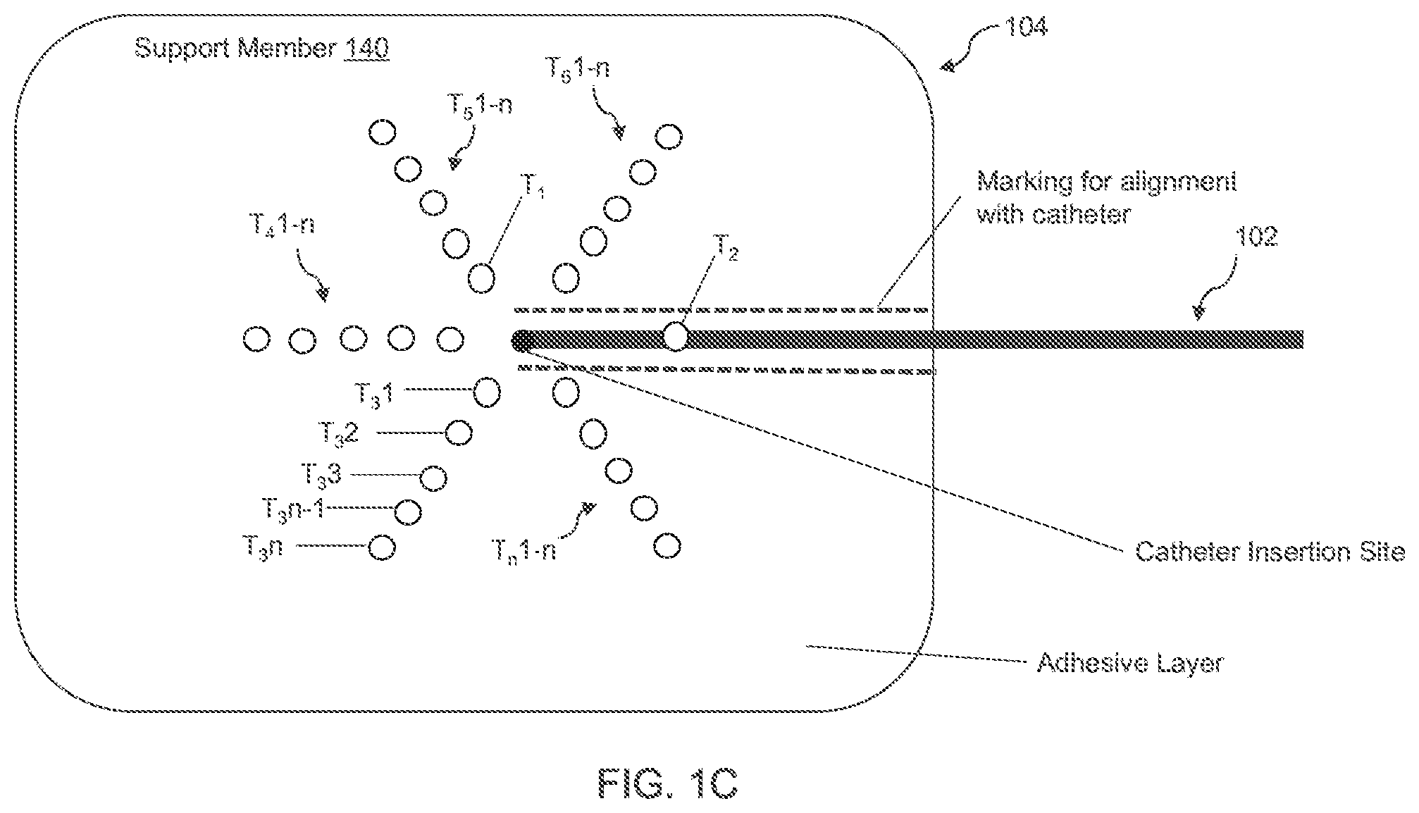 Patent US12102794 Figure 3 – Catheter dressing and/or securement device and system, method, and product for intravenous site condition detection