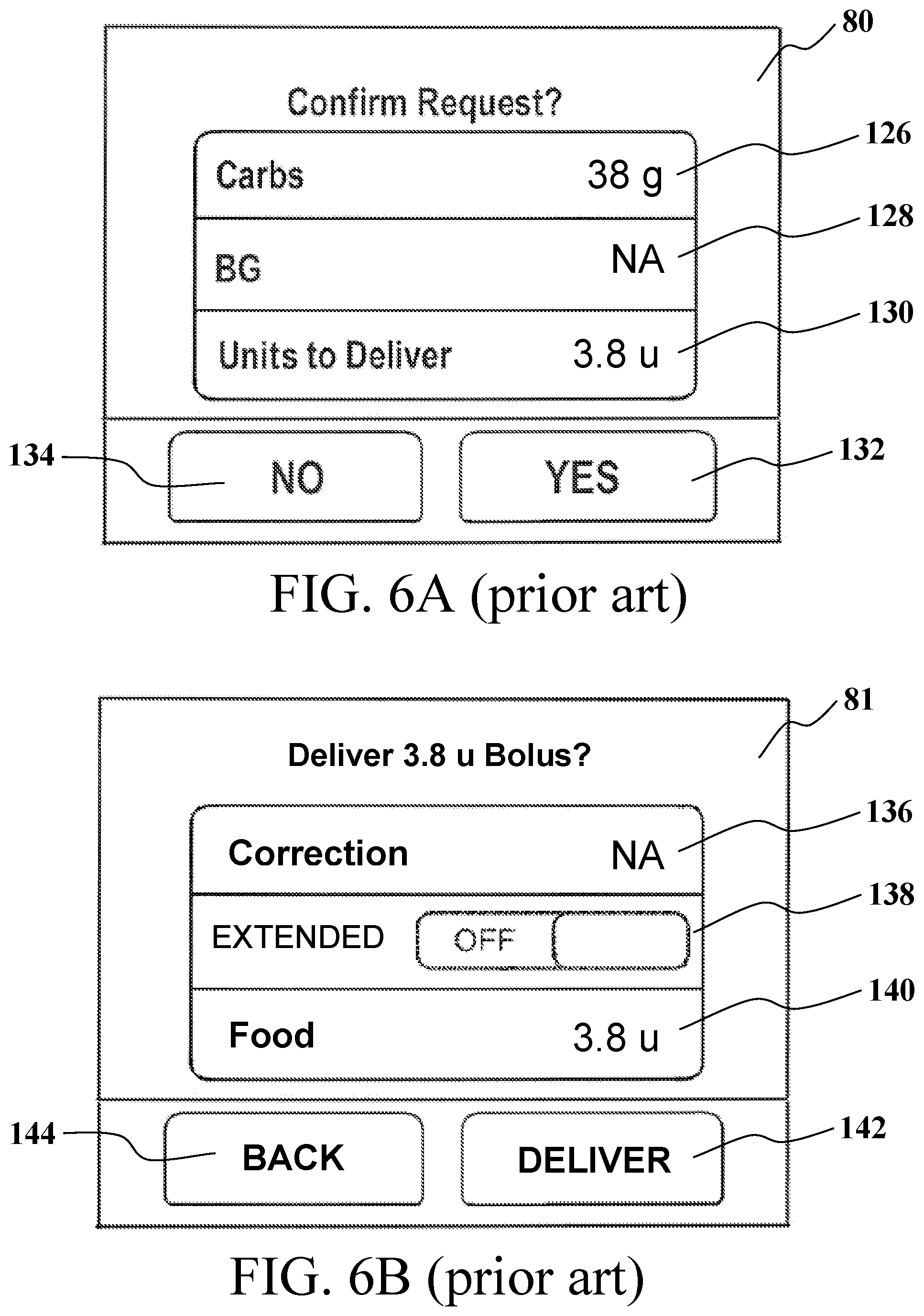 Patent US12102795 Figure 8 – Enhanced confirmations for touchscreen infusion pump