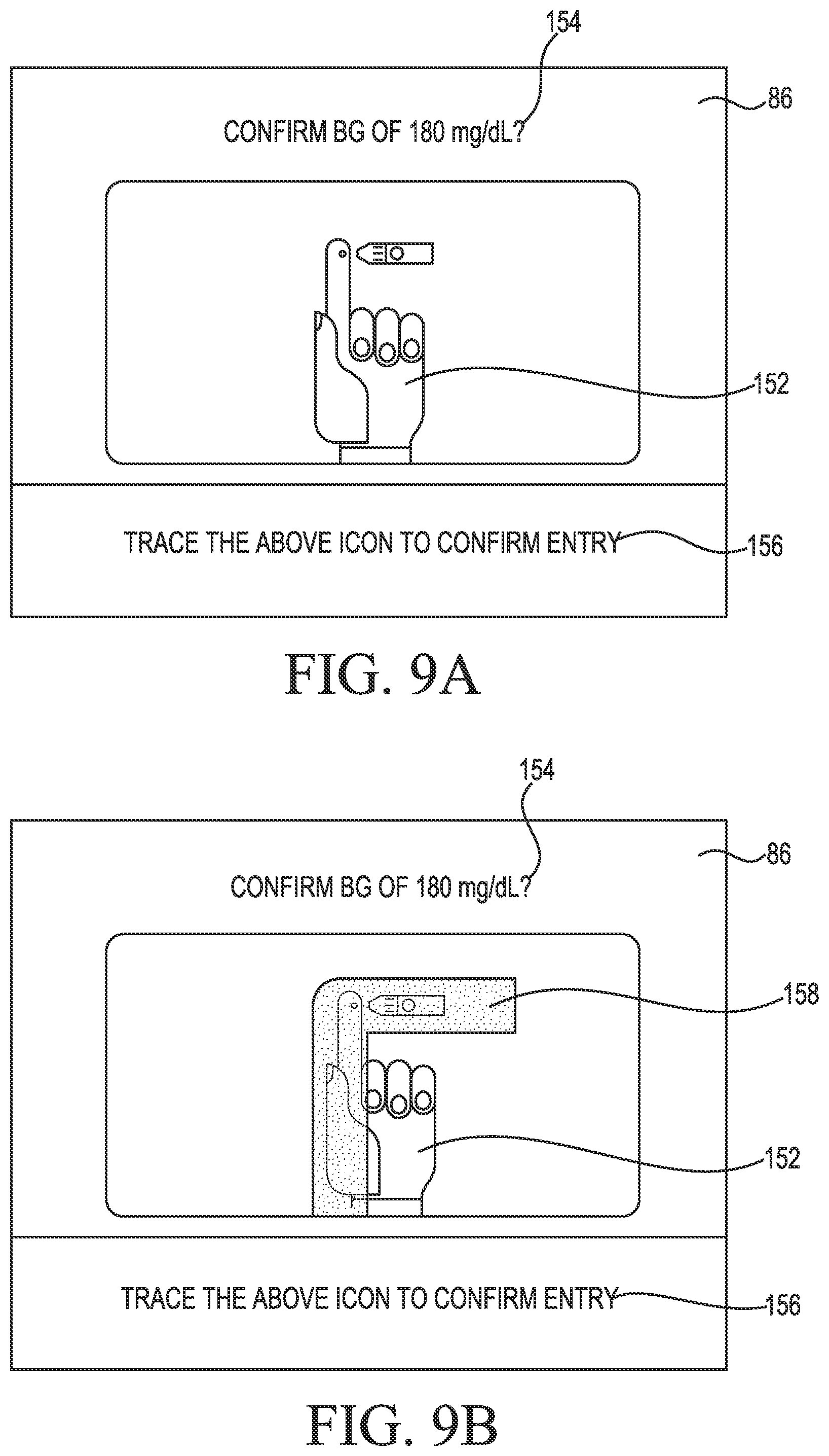 Patent US12102795 Figure 11 – Enhanced confirmations for touchscreen infusion pump