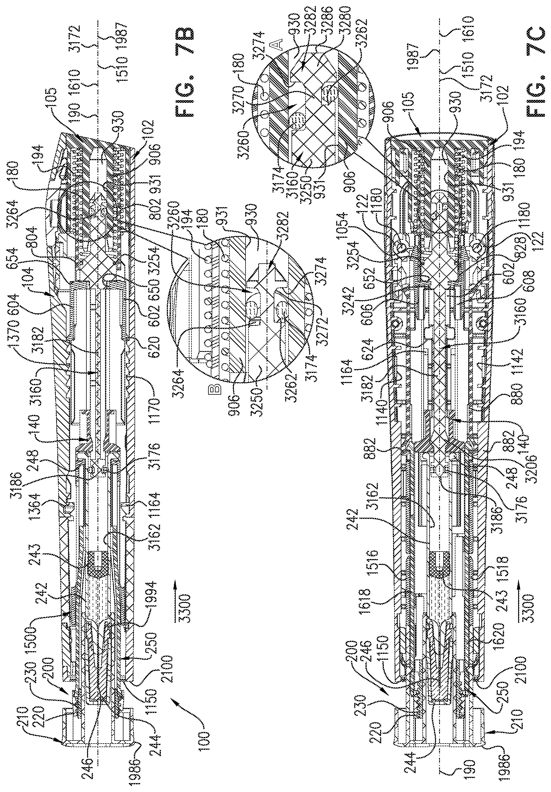 Patent US12102797 Figure 13 – Automatic injection device with a dampening element