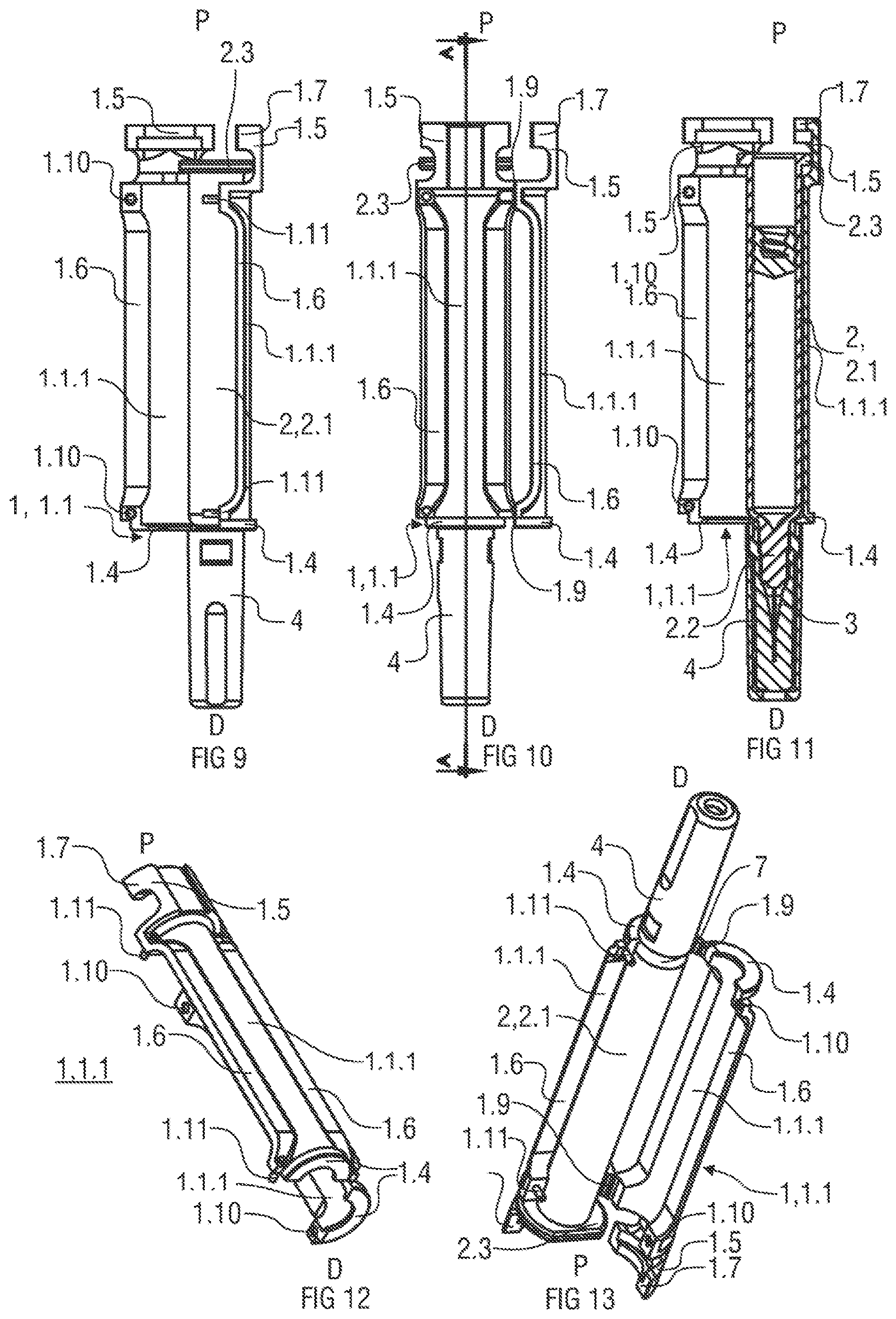 Patent US12102799 Figure 3 – Syringe carrier