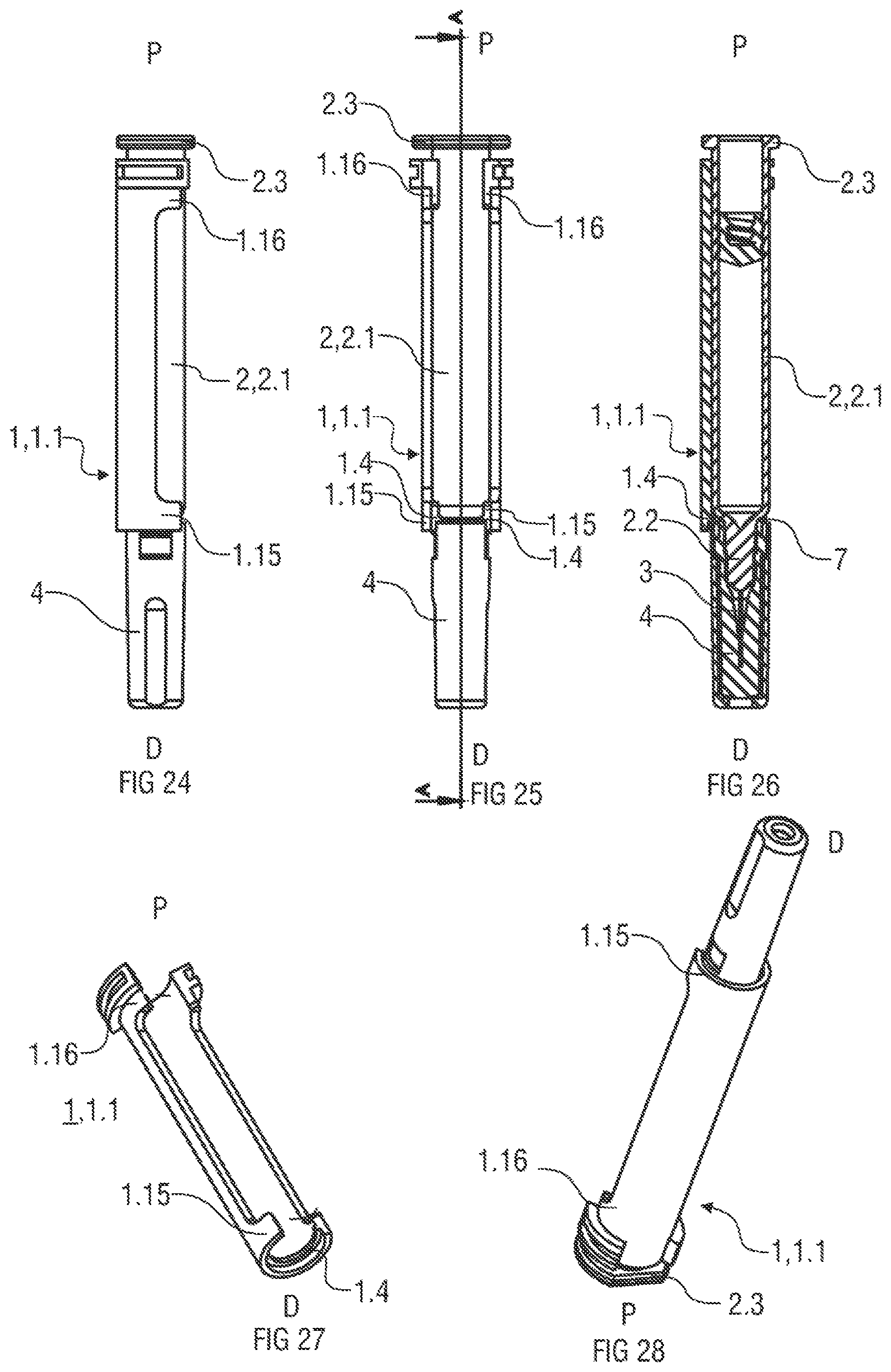 Patent US12102799 Figure 6 – Syringe carrier