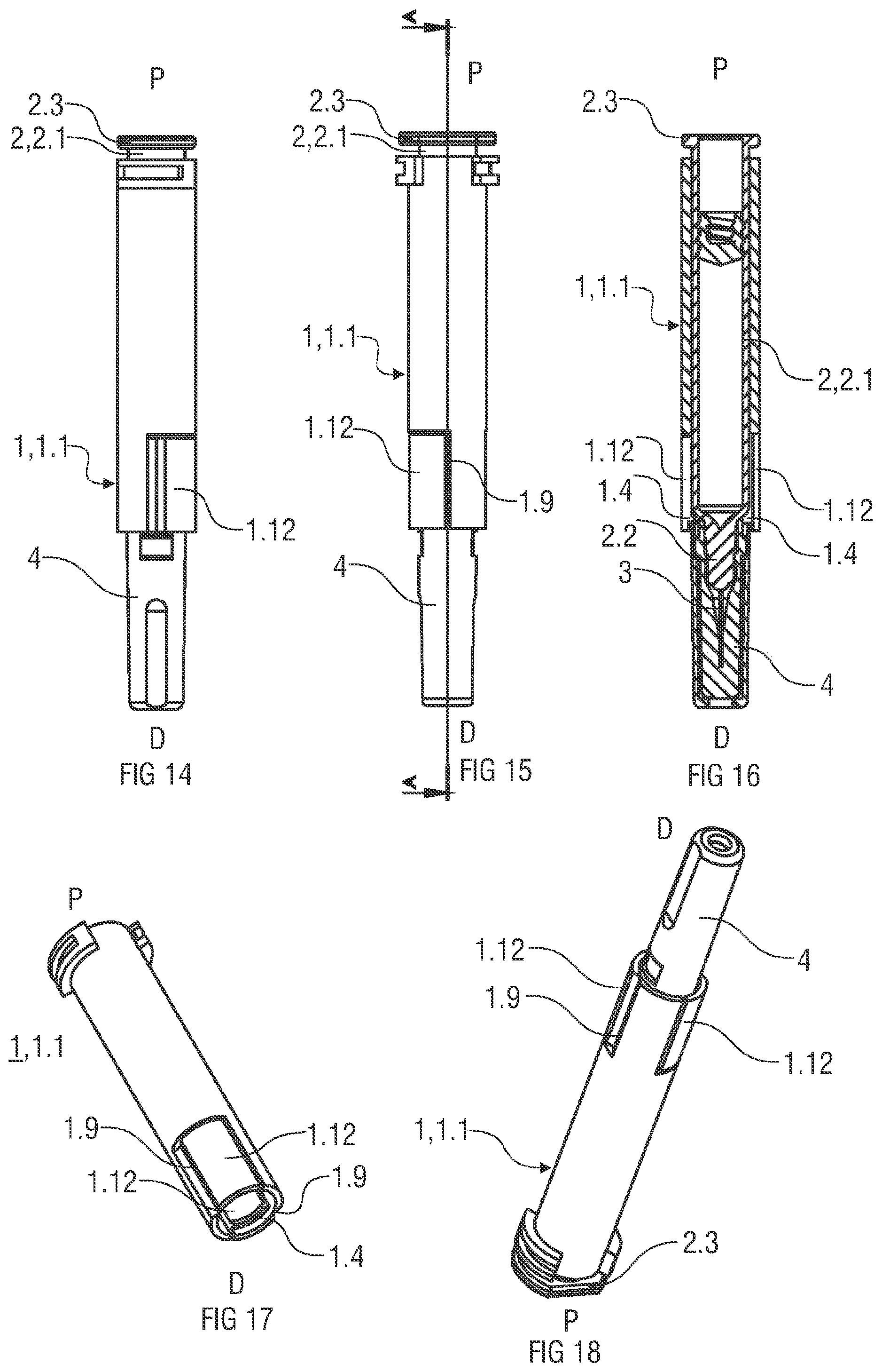 Patent US12102800 Figure 4 – Syringe carrier