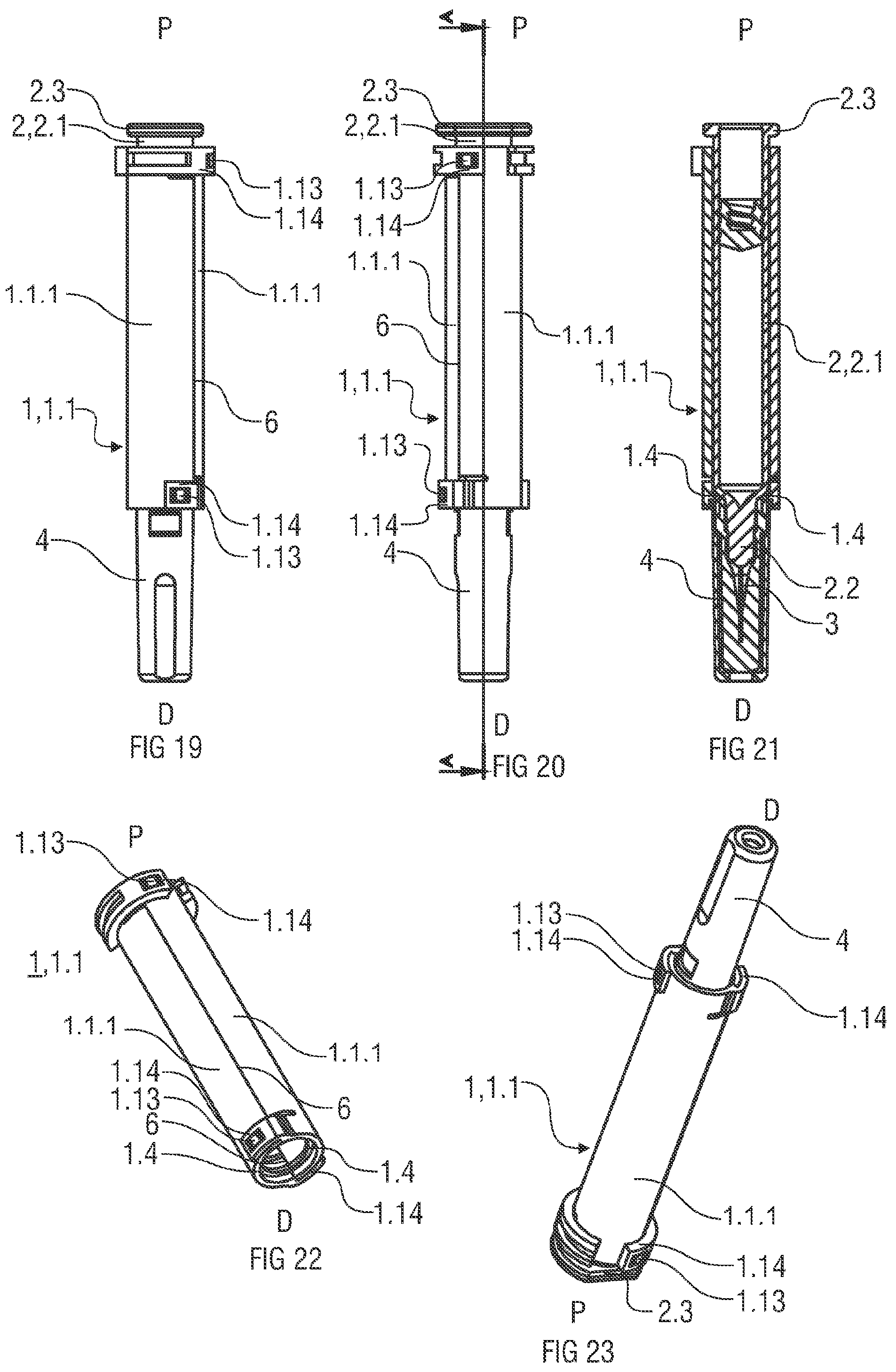Patent US12102800 Figure 5 – Syringe carrier