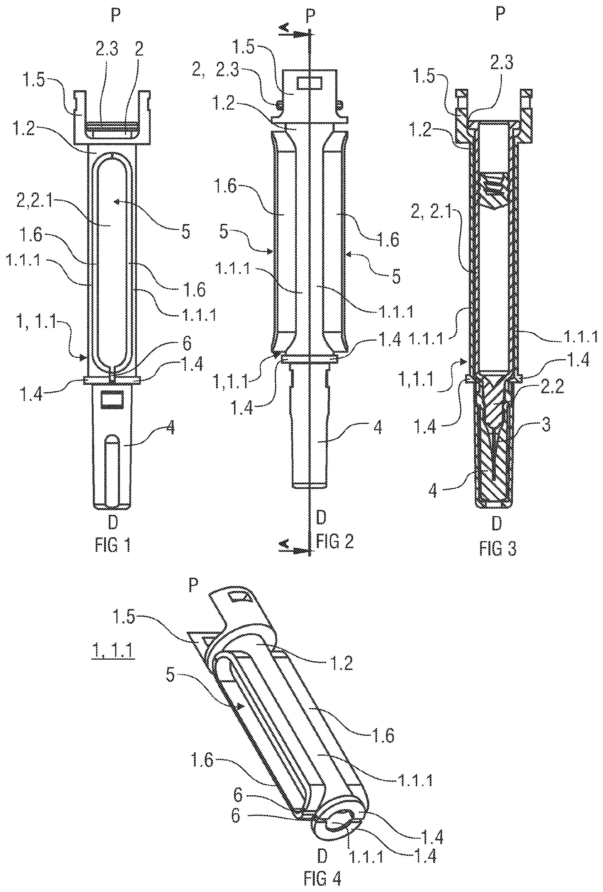 Patent US12102801 Figure 1 – Syringe carrier