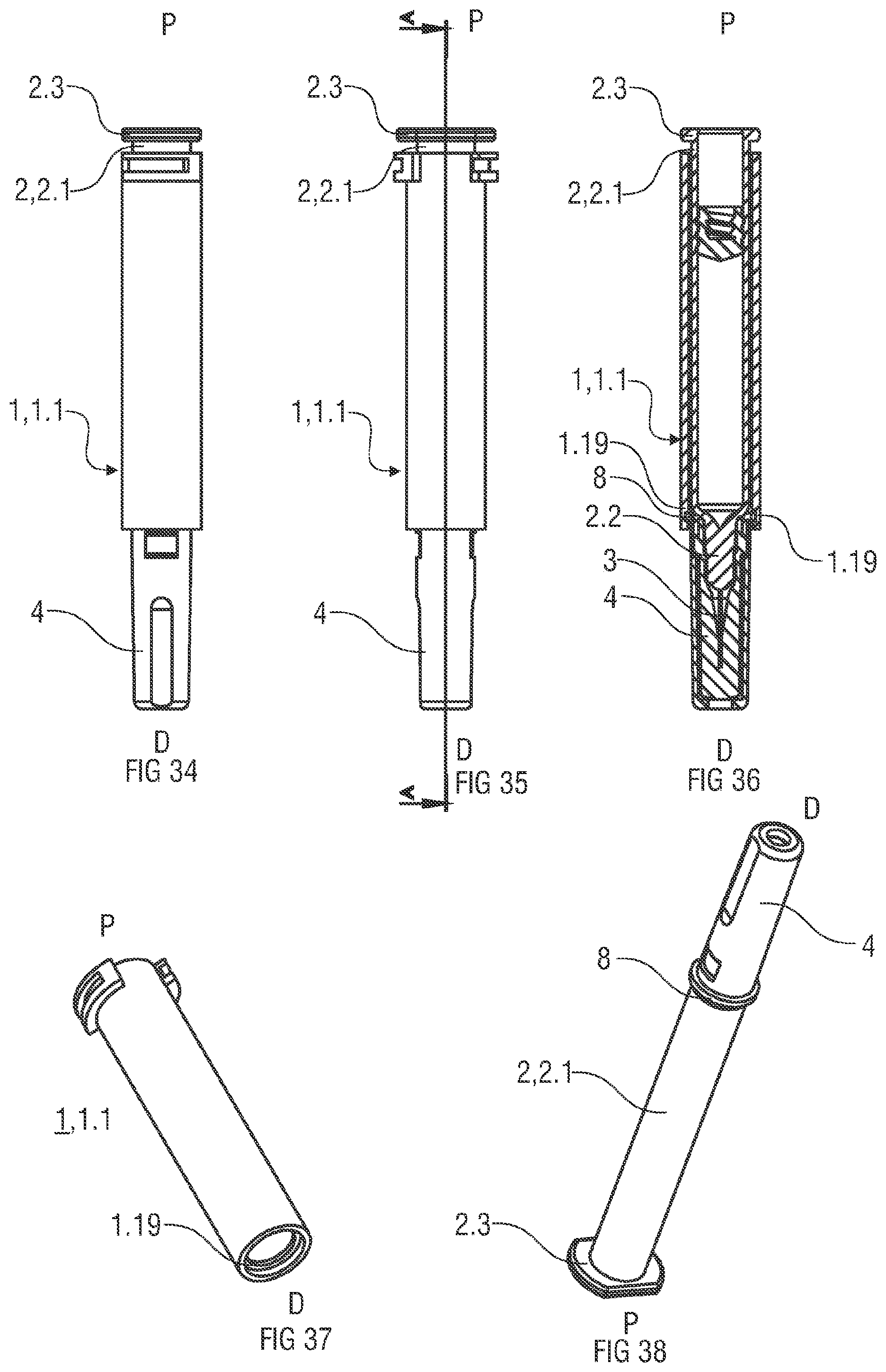 Patent US12102801 Figure 8 – Syringe carrier