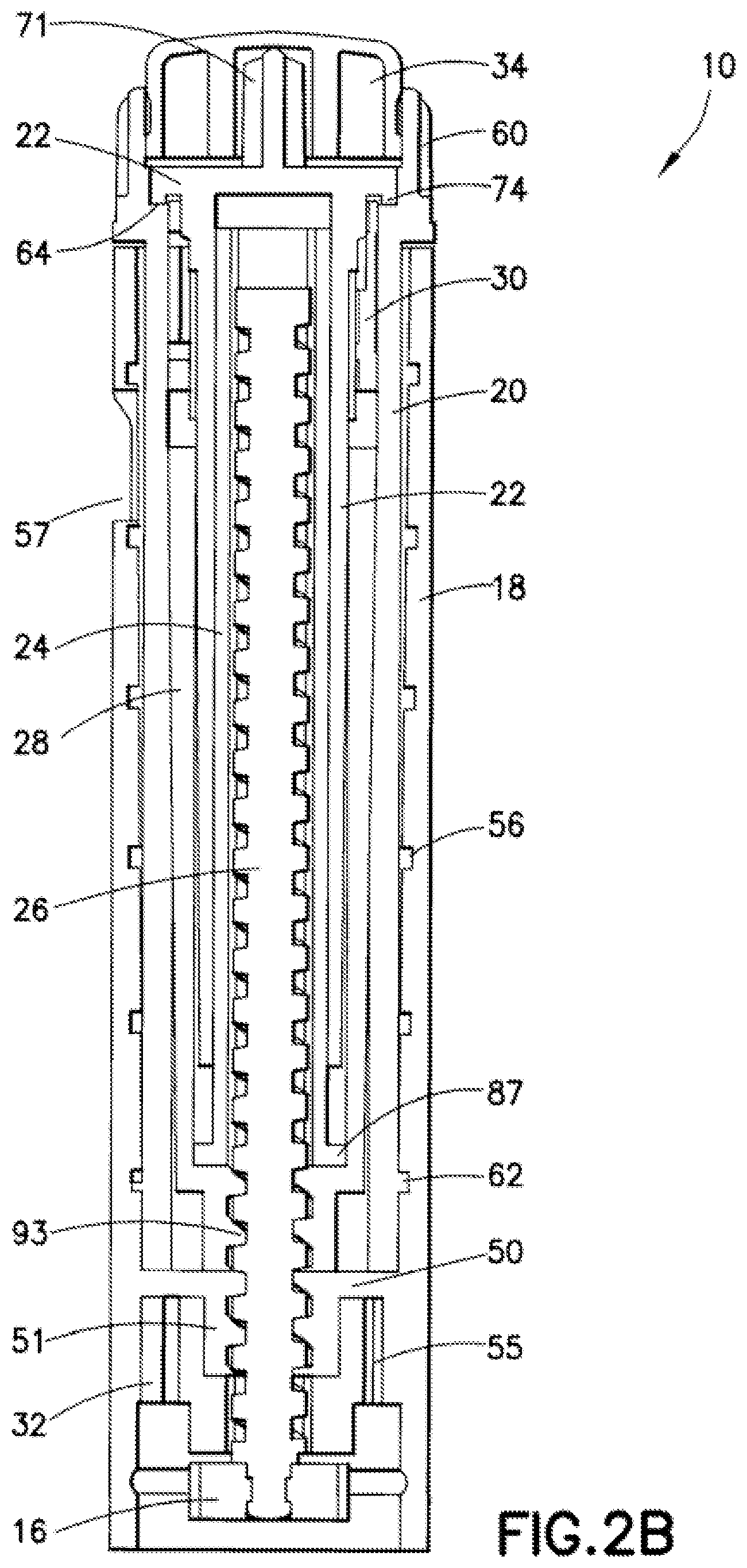 Patent US12102805 Figure 3 – Injection pen with dial back and last dose control
