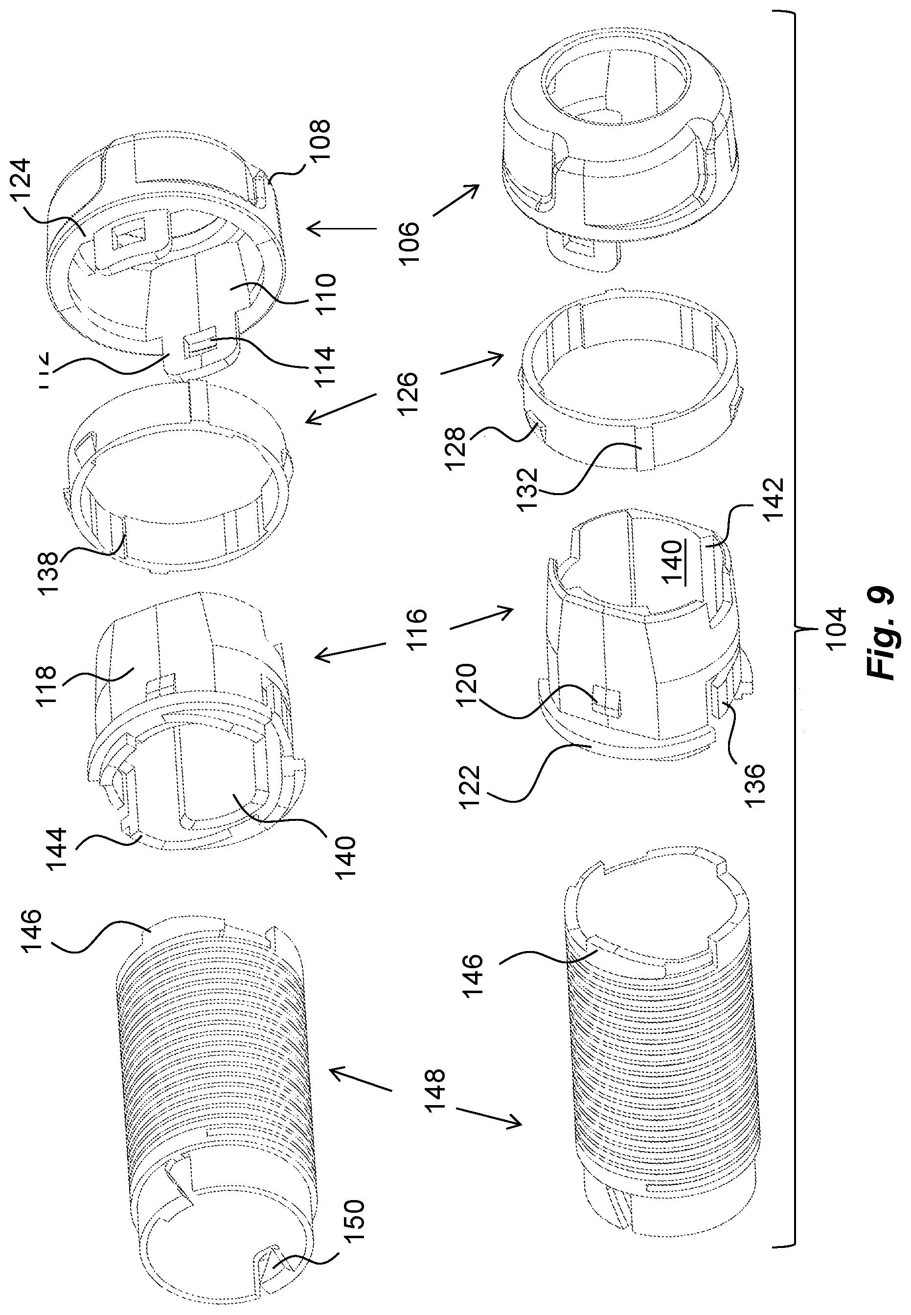 Patent US12102806 Figure 8 – Actuation mechanism