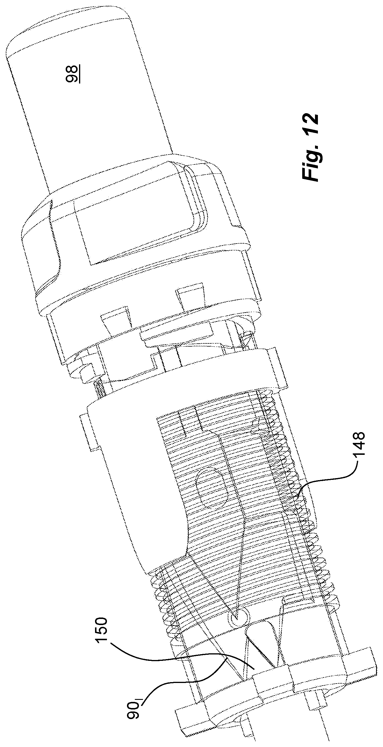 Patent US12102806 Figure 11 – Actuation mechanism