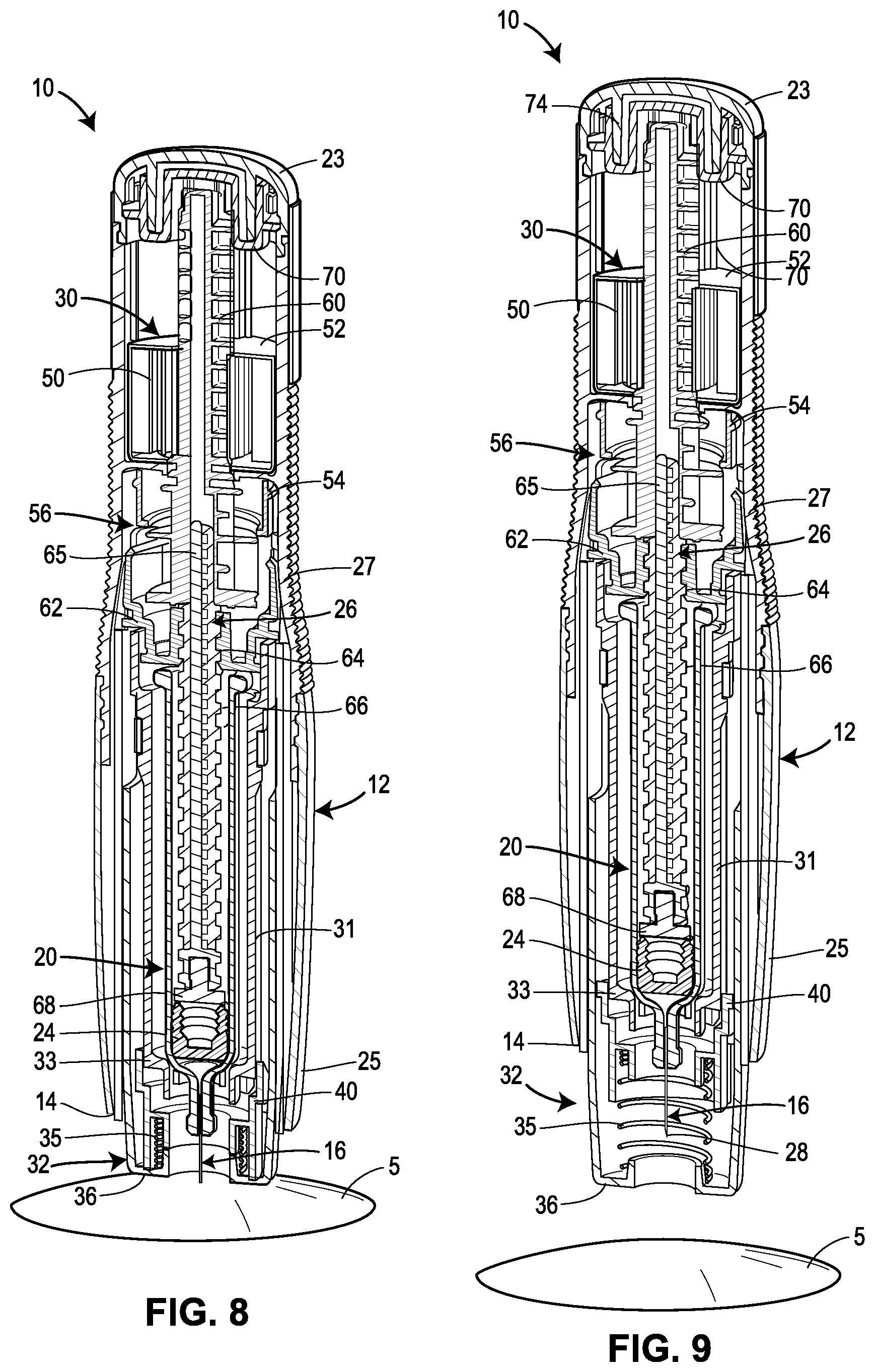 Patent US12102808 Figure 6 – Drug delivery device