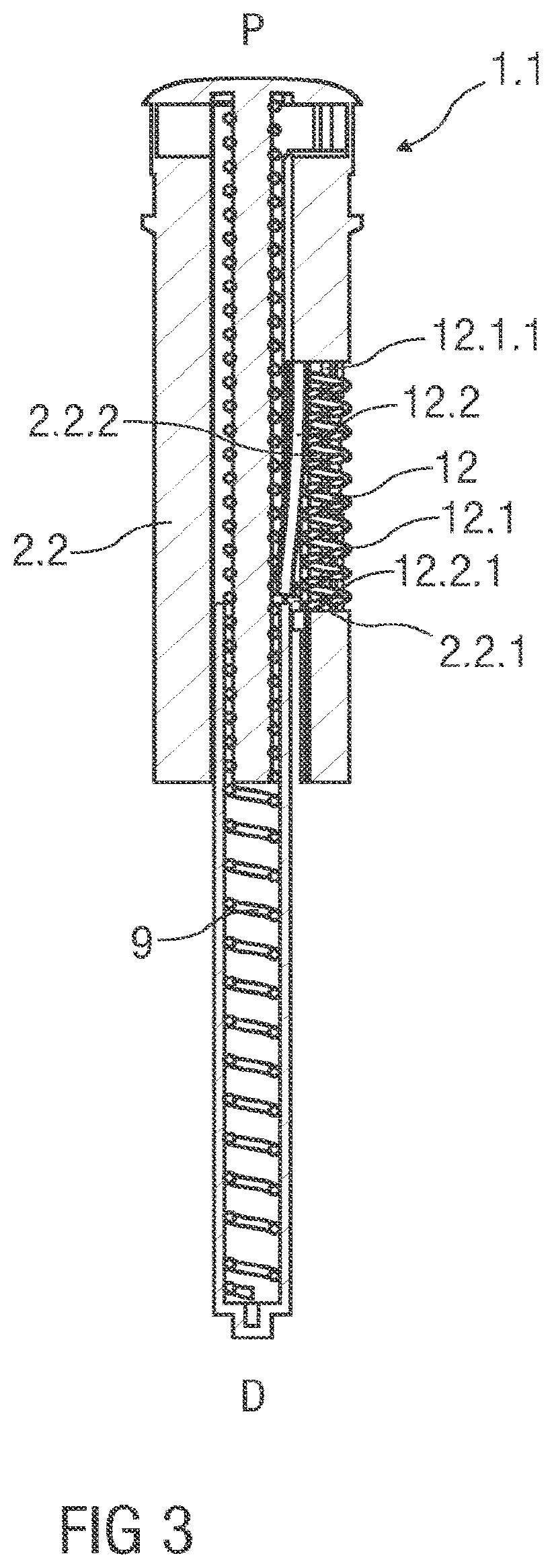 Patent US12102809 Figure 3 – Drug delivery device with audible indicator spring