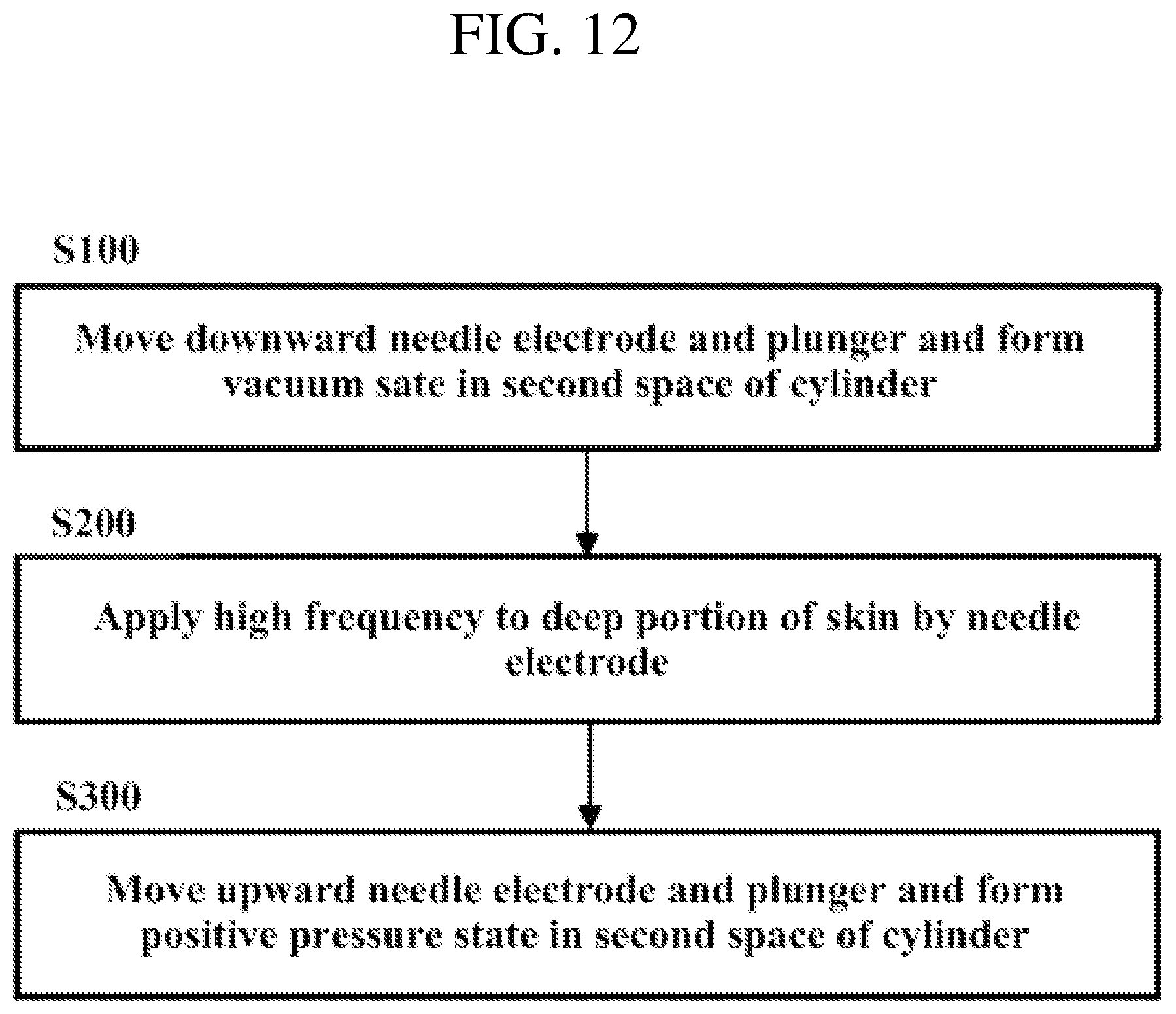 Patent US12102811 Figure 12 – Medicine injecting tip, hand piece, and skin treating device