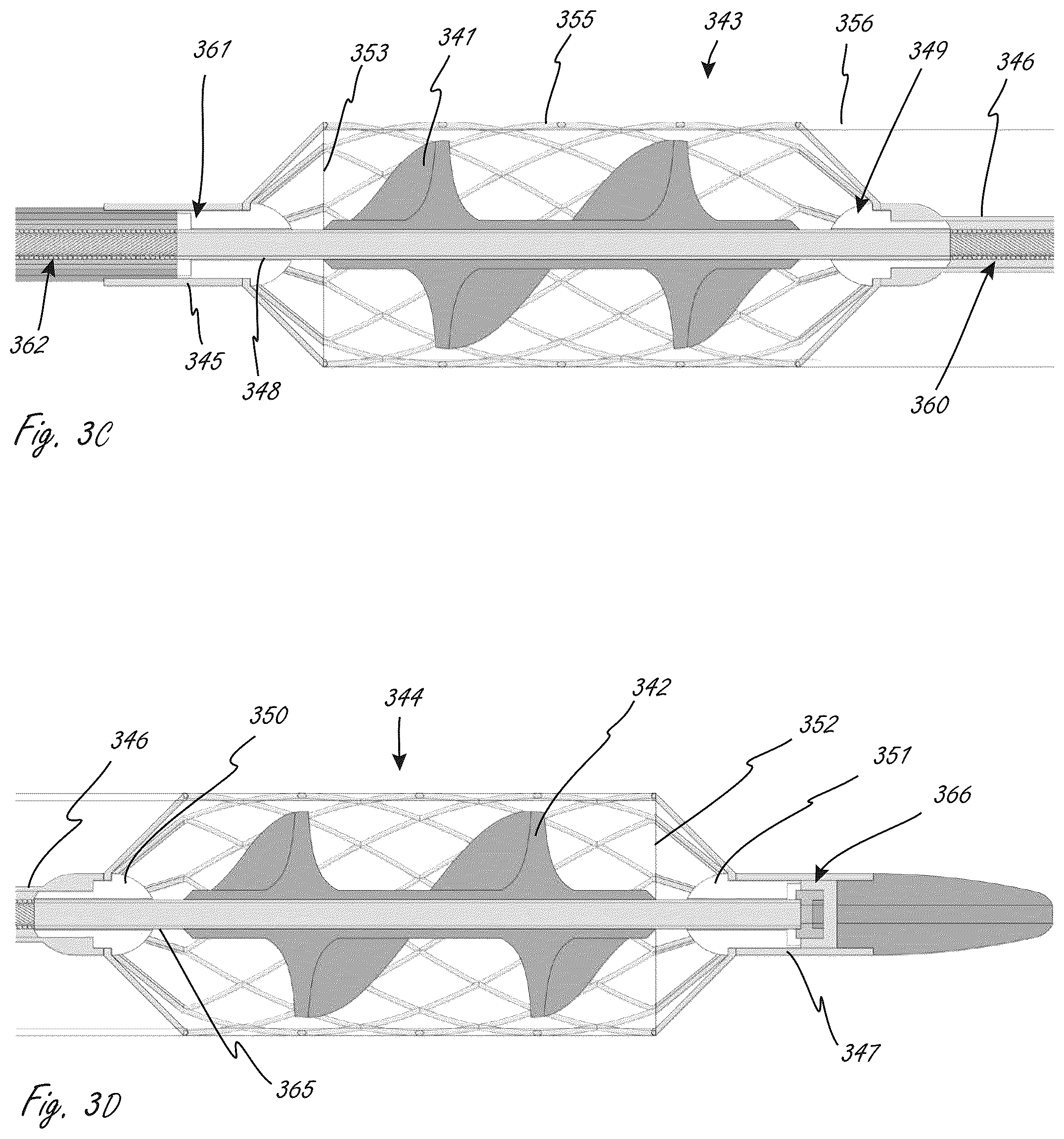 Patent US12102815 Figure 3 – Catheter blood pumps and collapsible pump housings