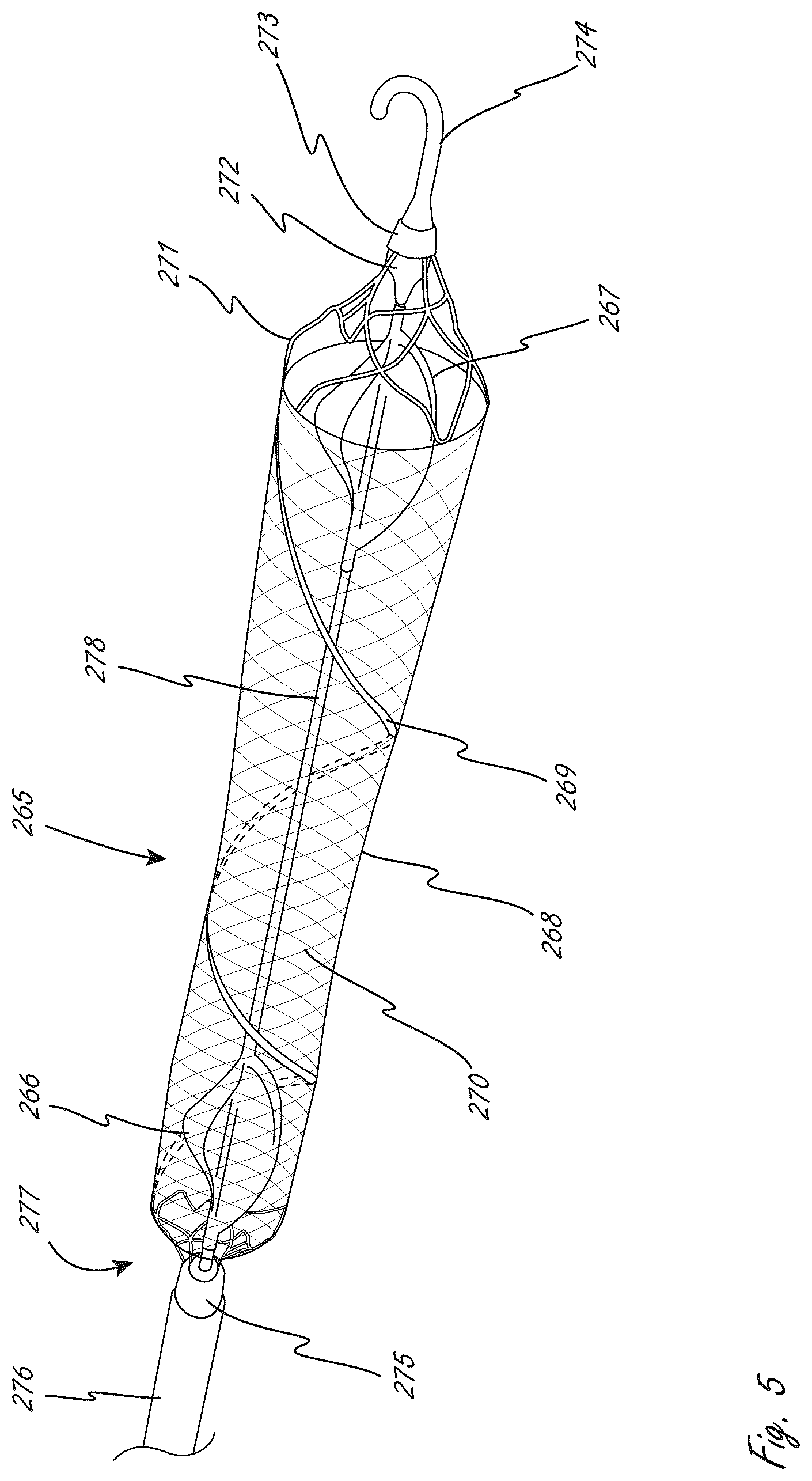 Patent US12102815 Figure 5 – Catheter blood pumps and collapsible pump housings