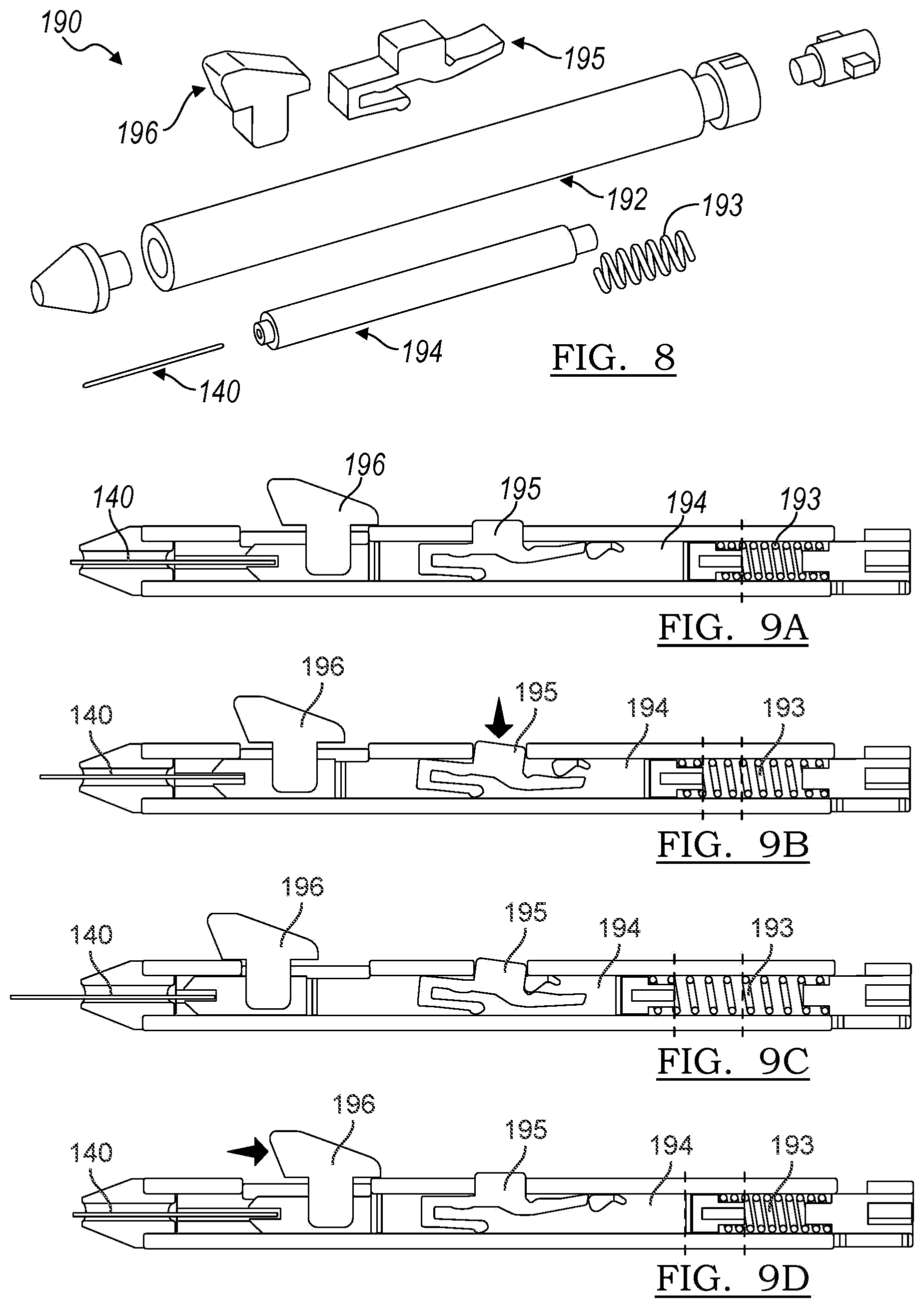 Patent US12102821 Figure 4 – Device and method for positioning an electrode in tissue