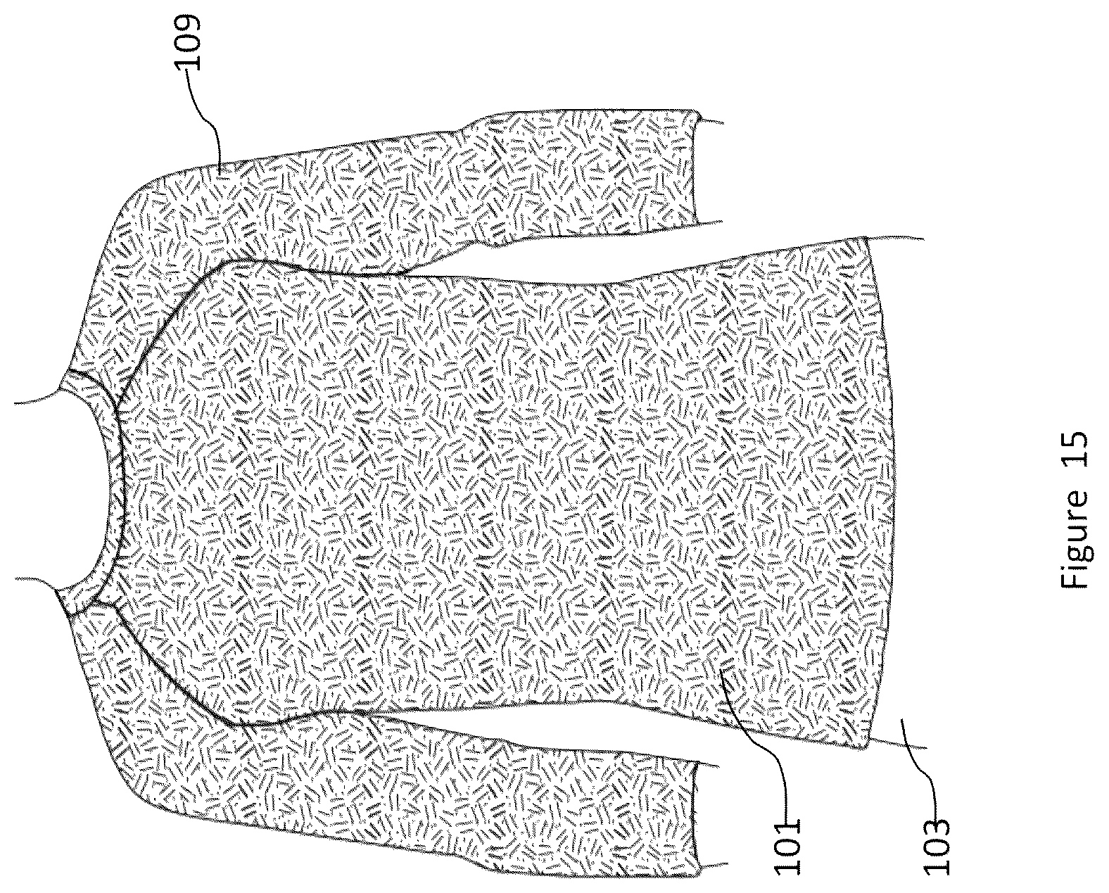 Patent US12102825 Figure 15 – Material and apparel that positively affect the health and wellbeing of a mammal