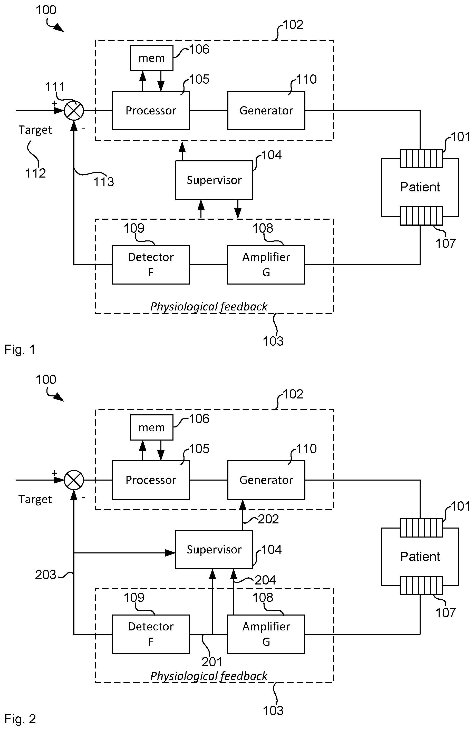 Patent US12102827 Figure 1 – Supervisor for implantable stimulation devices