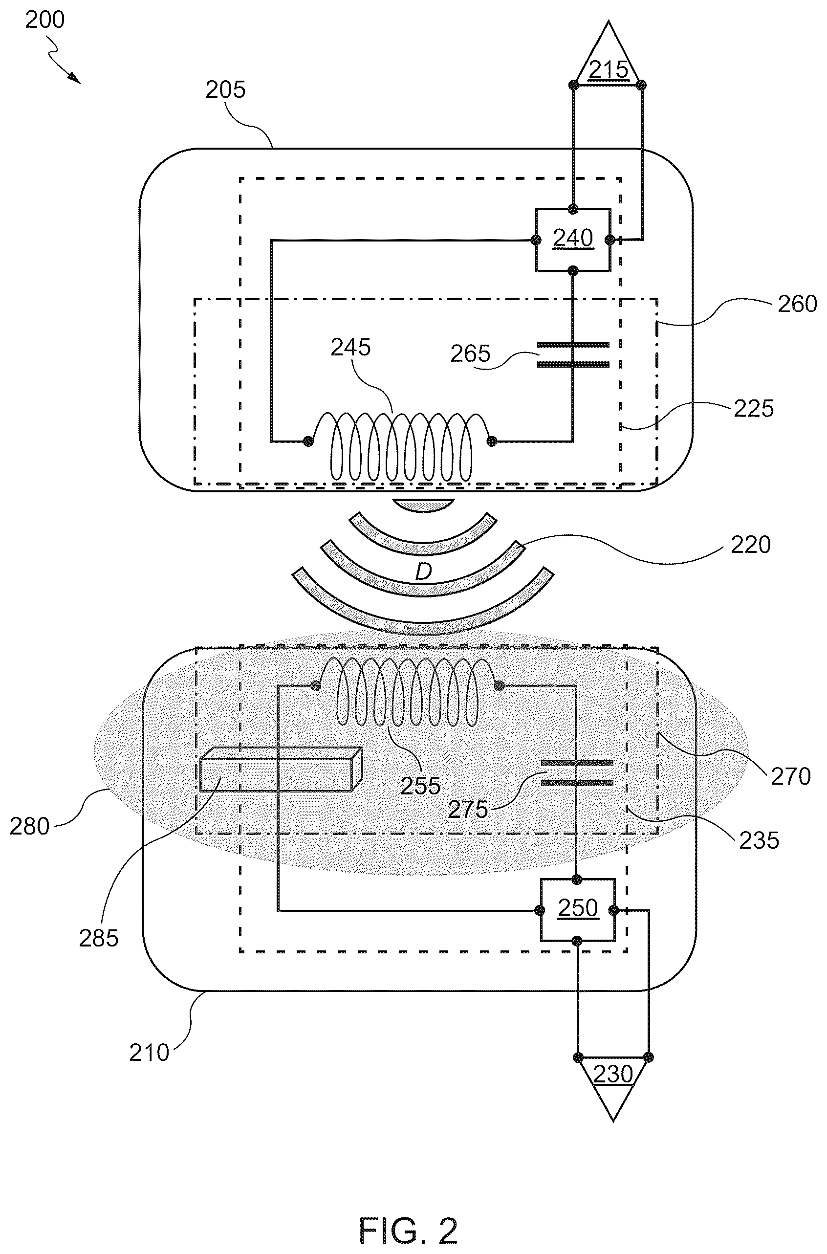 Patent US12102834 Figure 2 – Wireless power receiver coil for neuromodulation device