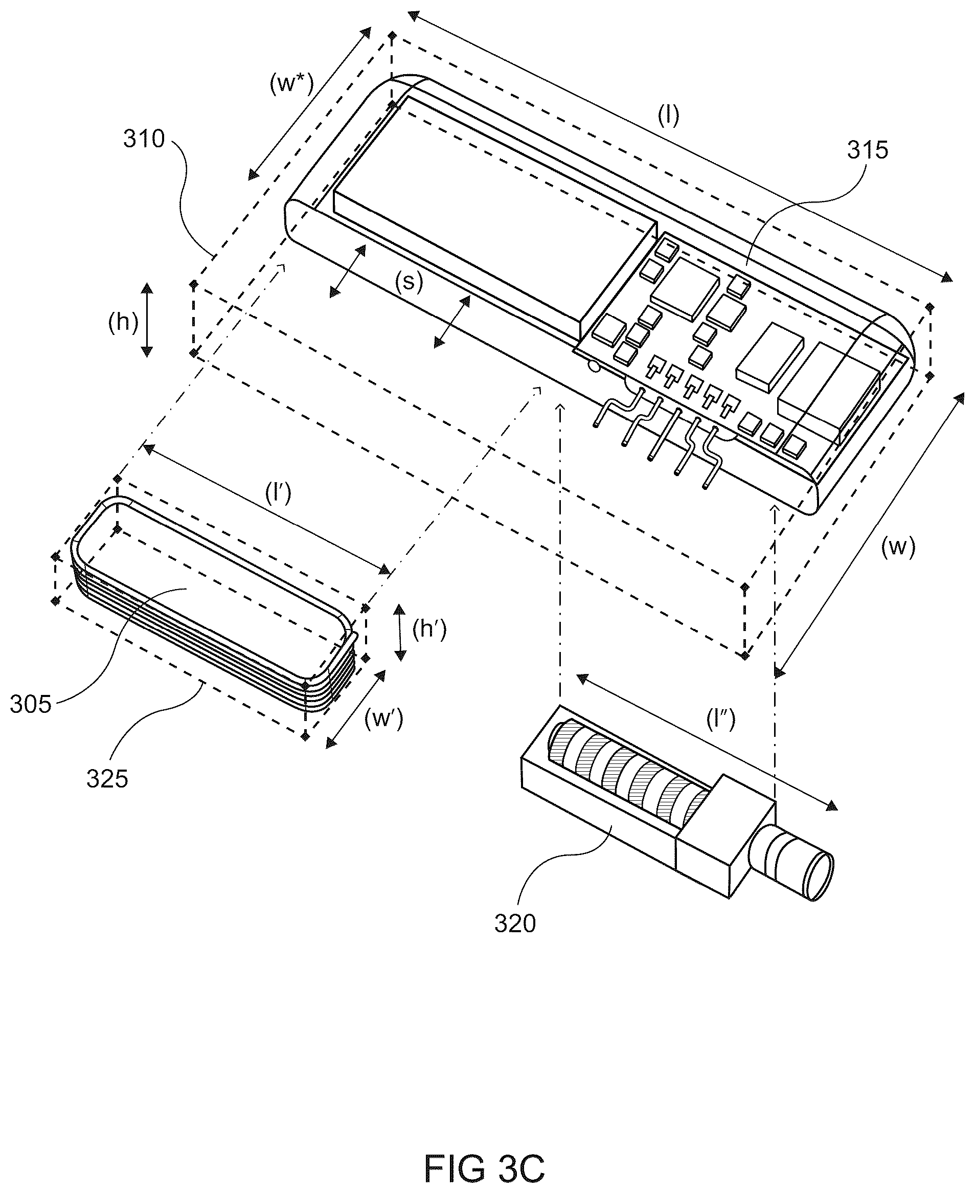 Patent US12102834 Figure 4 – Wireless power receiver coil for neuromodulation device