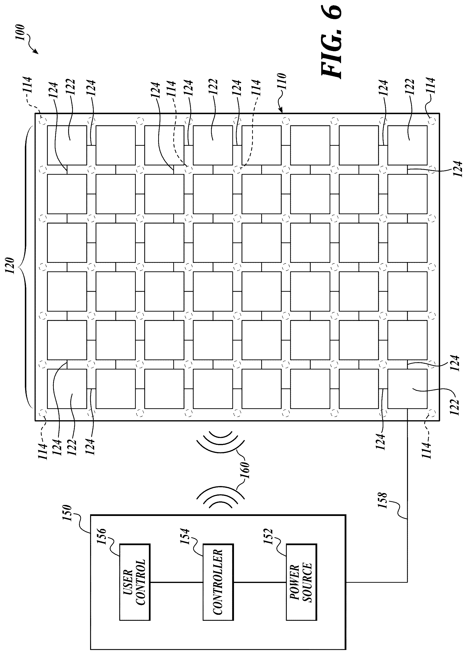 Patent US12102836 Figure 7 – Cold plasma generating array