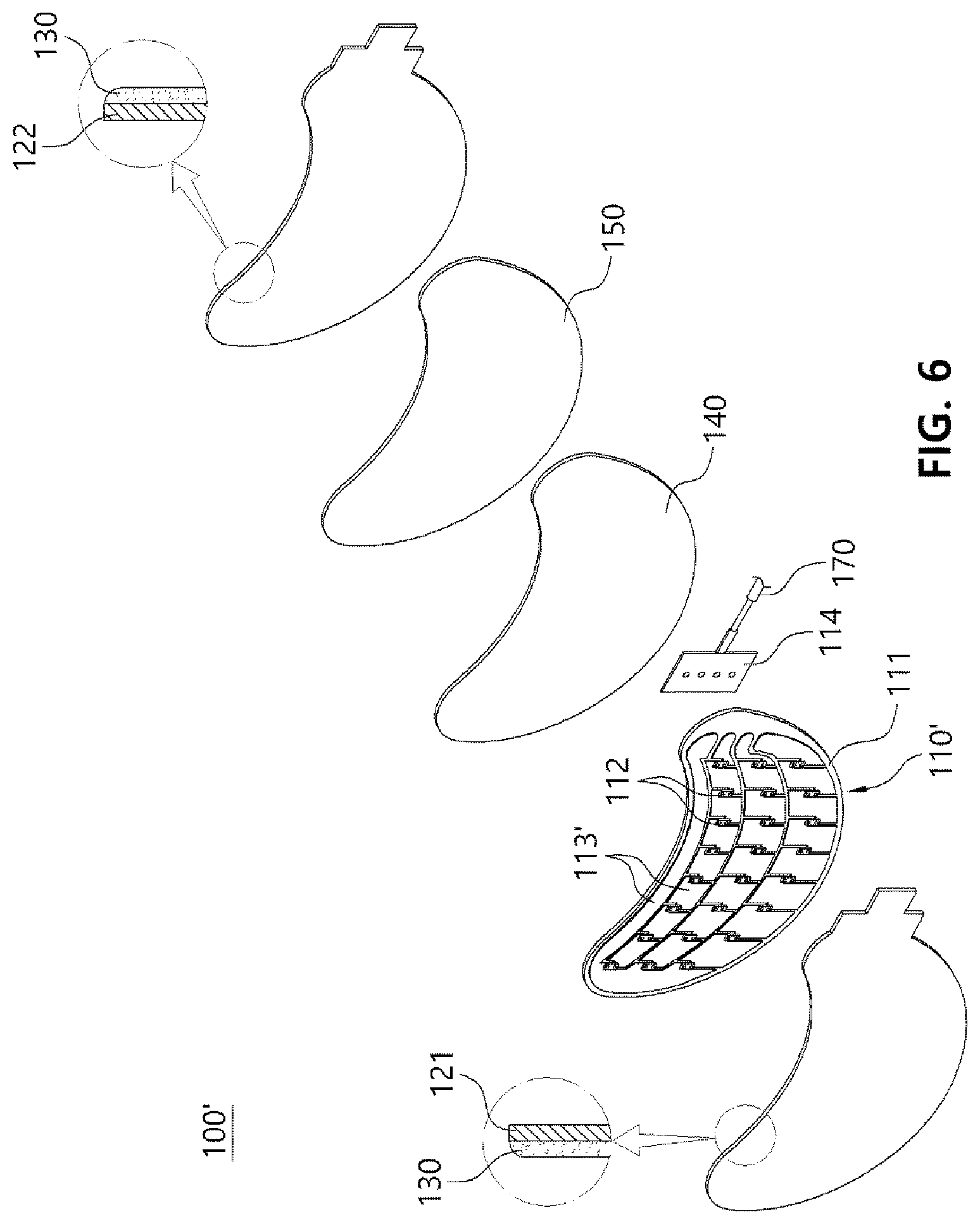 Patent US12102839 Figure 6 – LED patch for skin care apparatus and skin care apparatus including the same