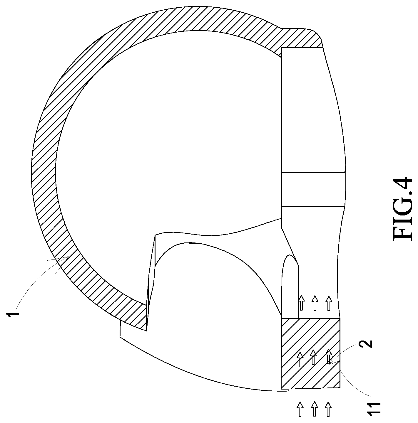Patent US12102849 Figure 9 – Helmet