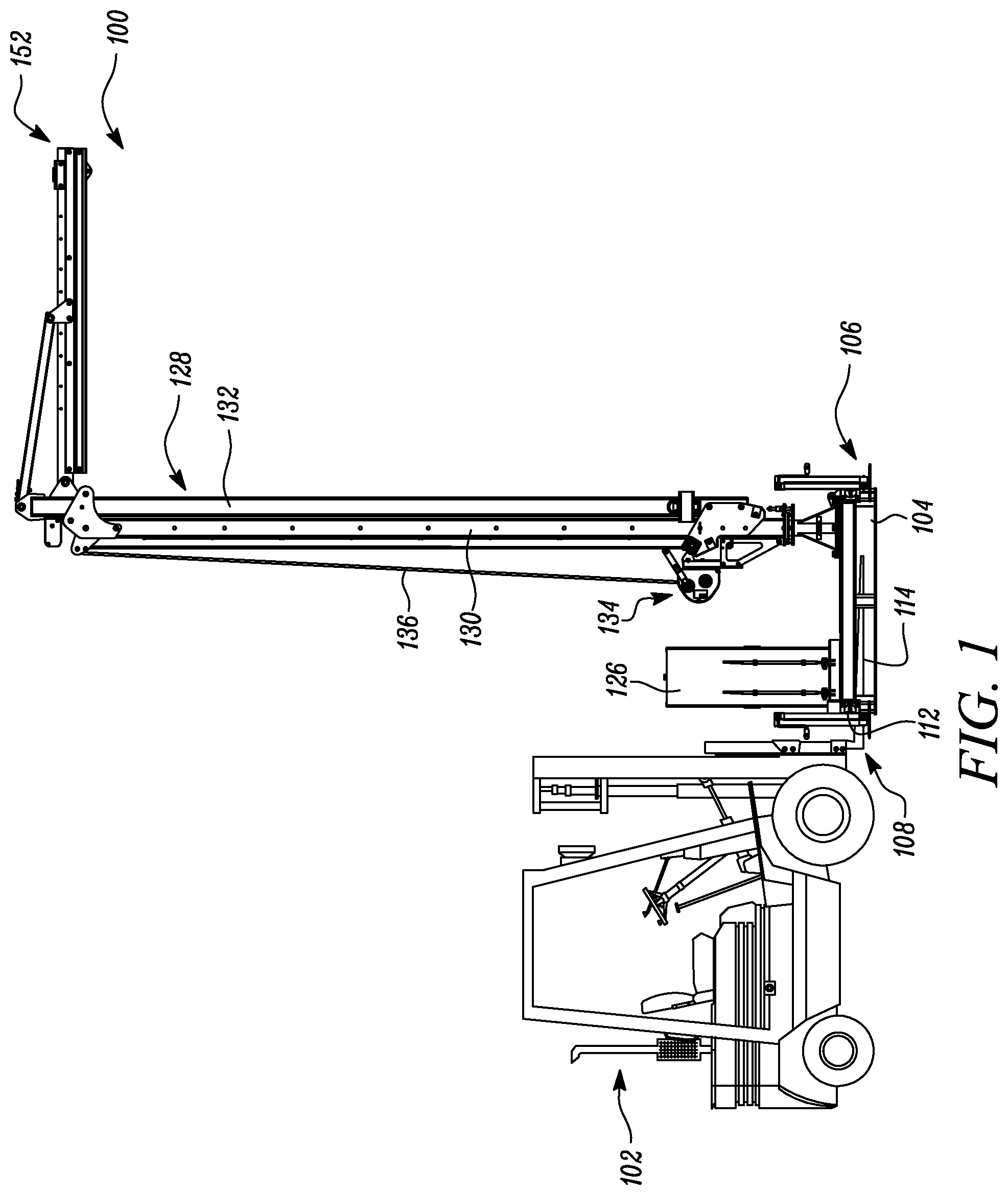 Patent US12102851 — Fall protection system — Figure 1