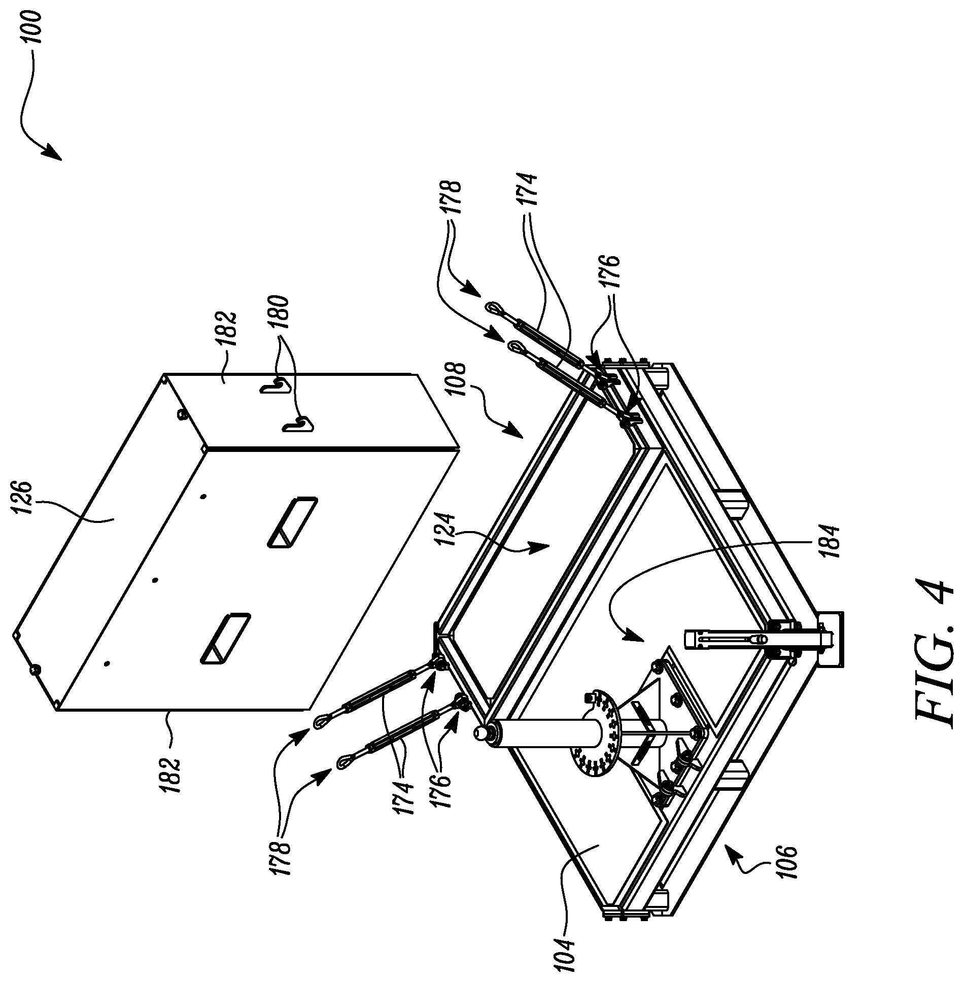Patent US12102851 Figure 4 – Fall protection system