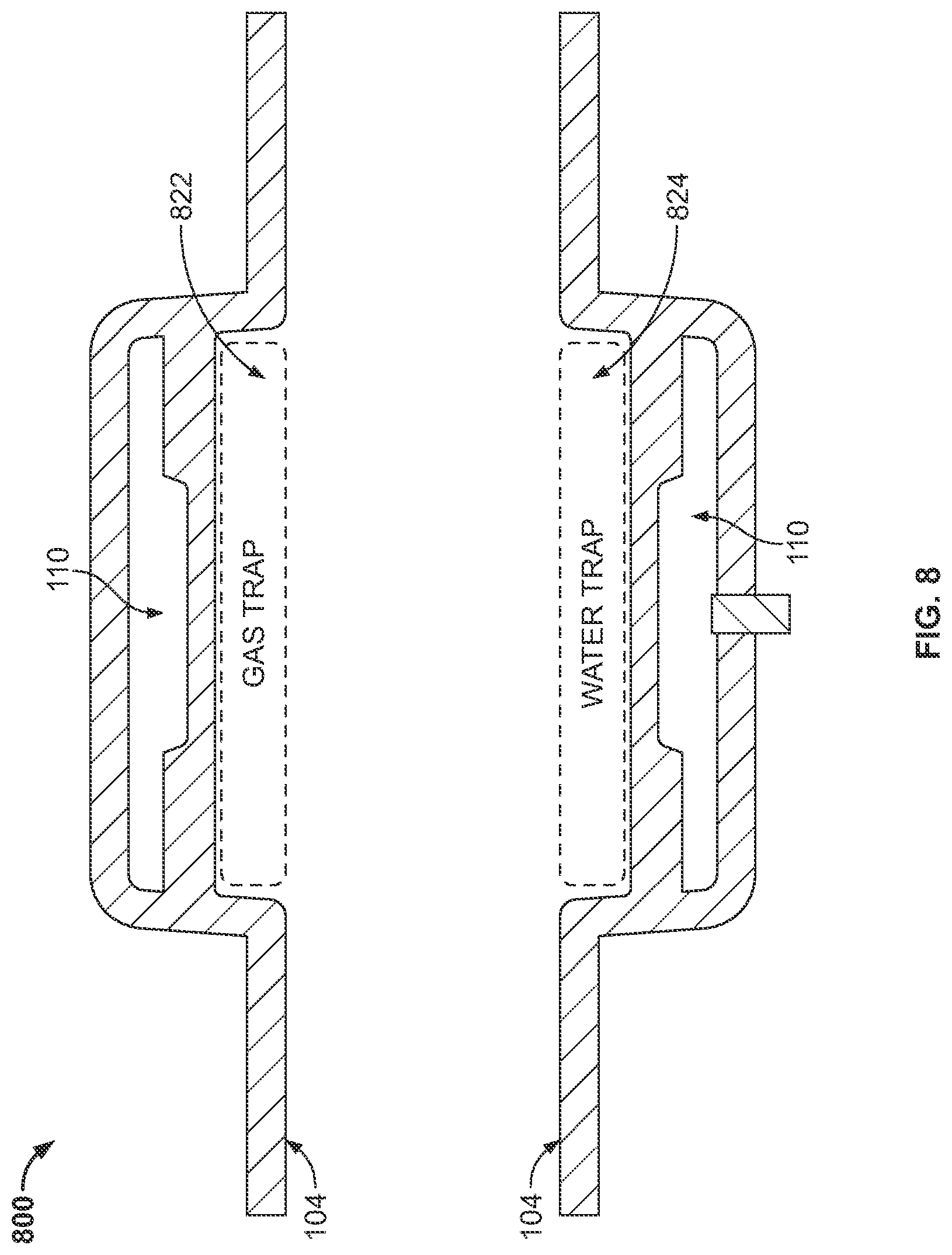 Patent US12102859 Figure 7 – Corrosion monitoring in a fluid distribution system