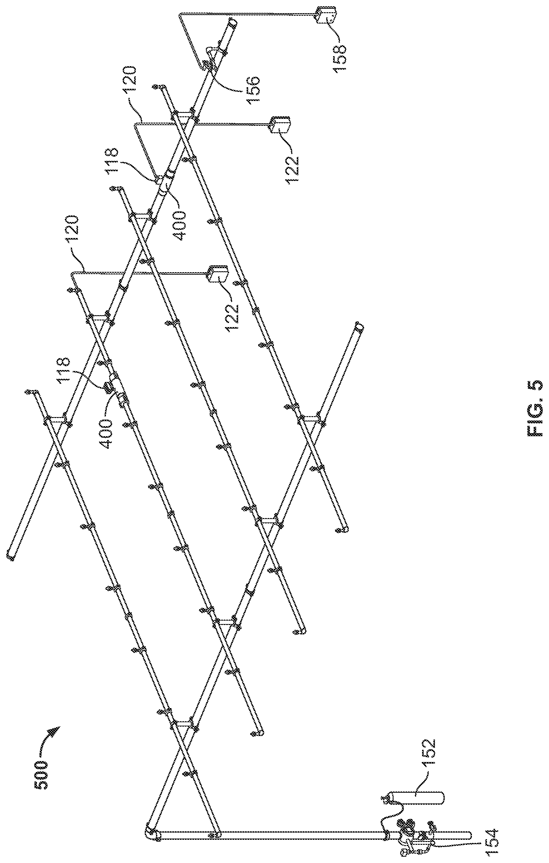 Patent US12102860 Figure 4 – Corrosion monitoring in a fluid distribution system