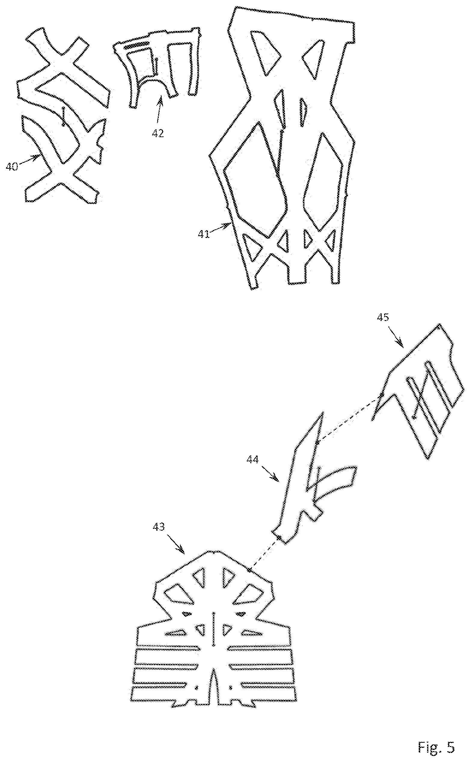 Patent US12102865 Figure 5 – Sports training and physiotherapy garments