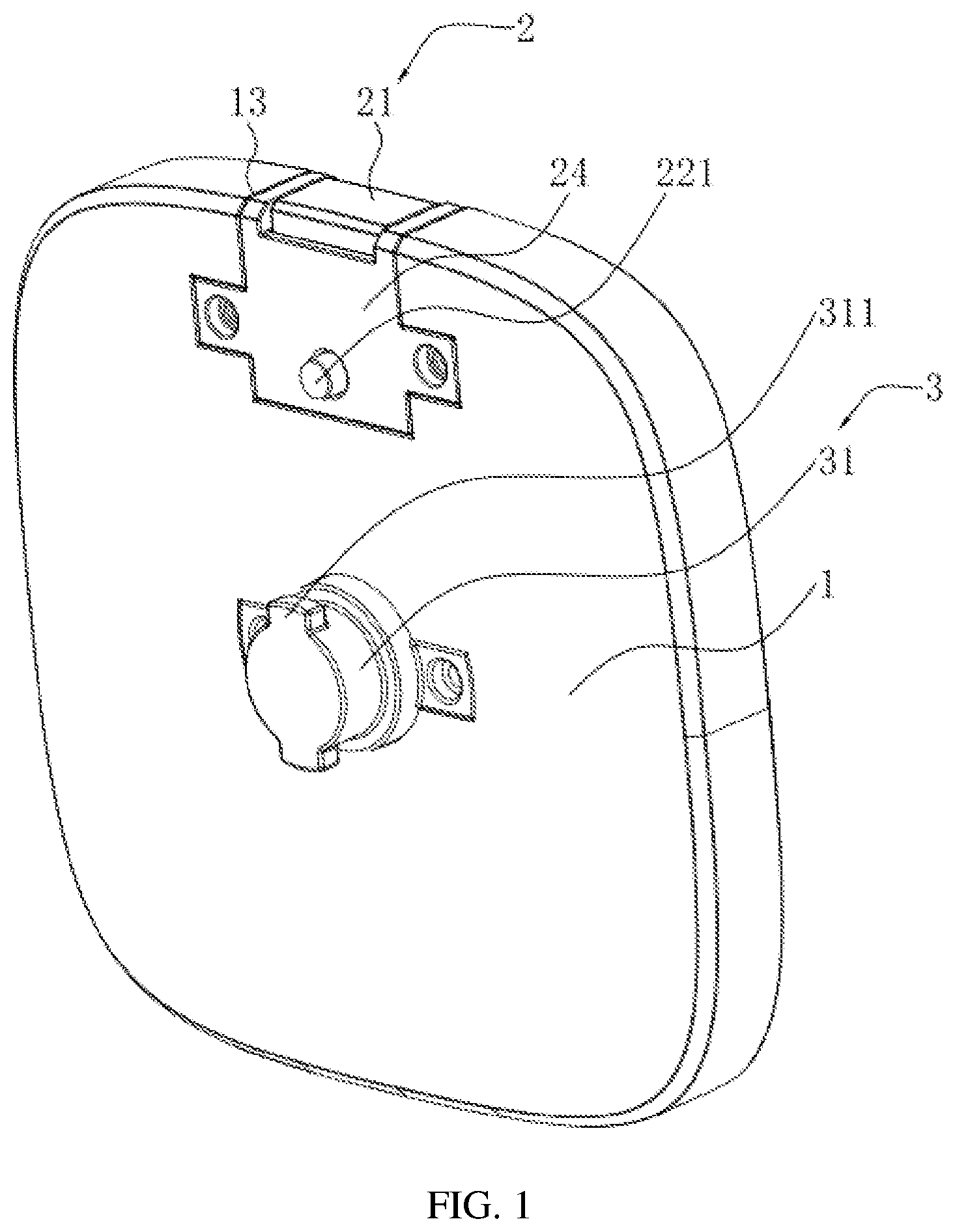 Patent US12102866 Figure 1 – Combinable weight plate and kettle bell, dumbbell and barbell using the weight plate