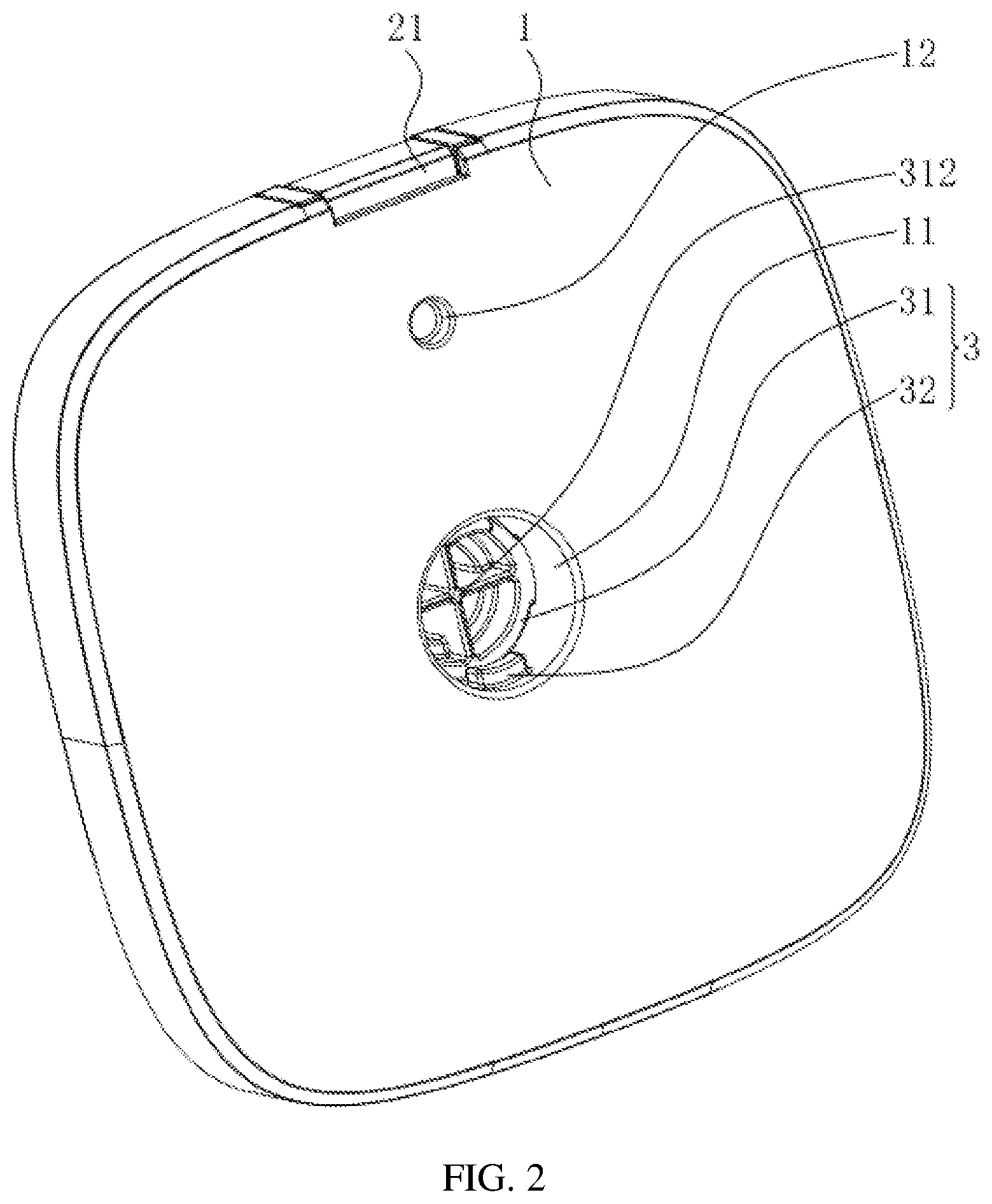 Patent US12102866 Figure 2 – Combinable weight plate and kettle bell, dumbbell and barbell using the weight plate
