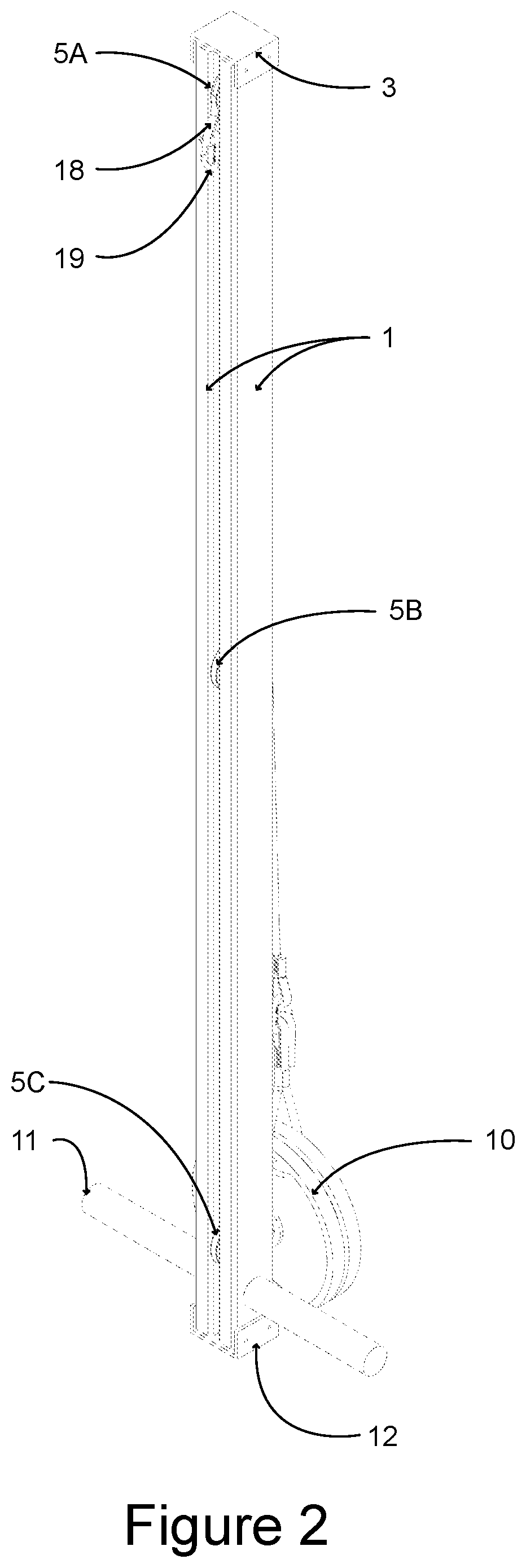 Patent US12102867 Figure 2 – Multi-use fitness device and method
