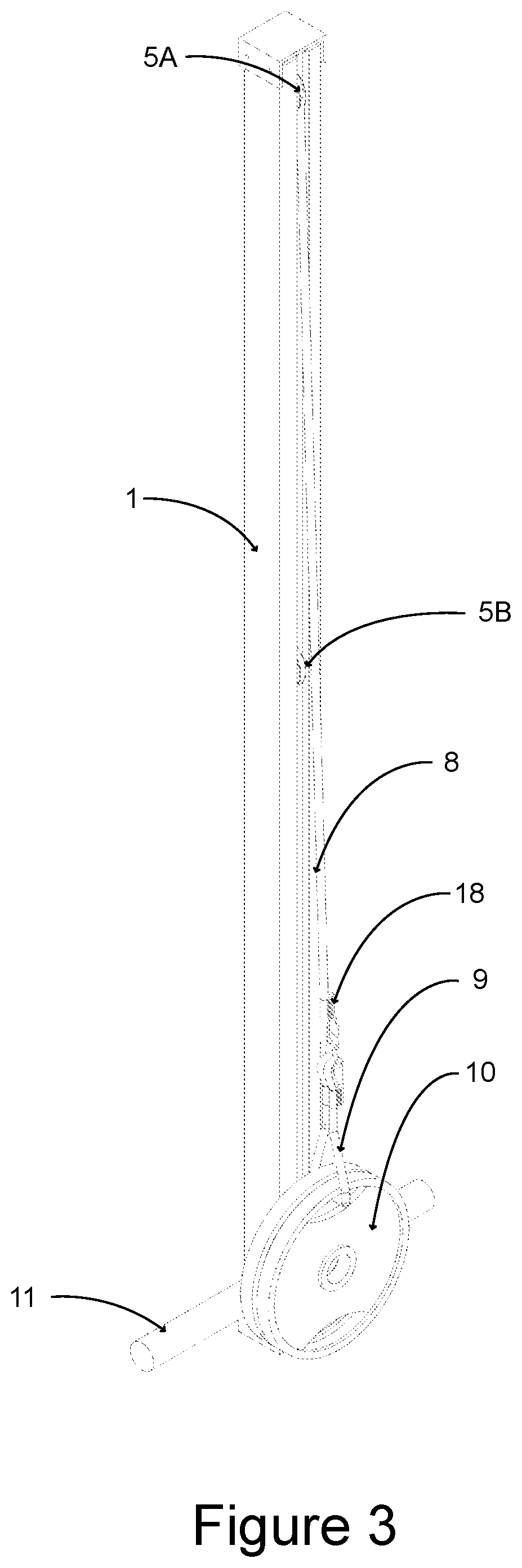 Patent US12102867 Figure 3 – Multi-use fitness device and method