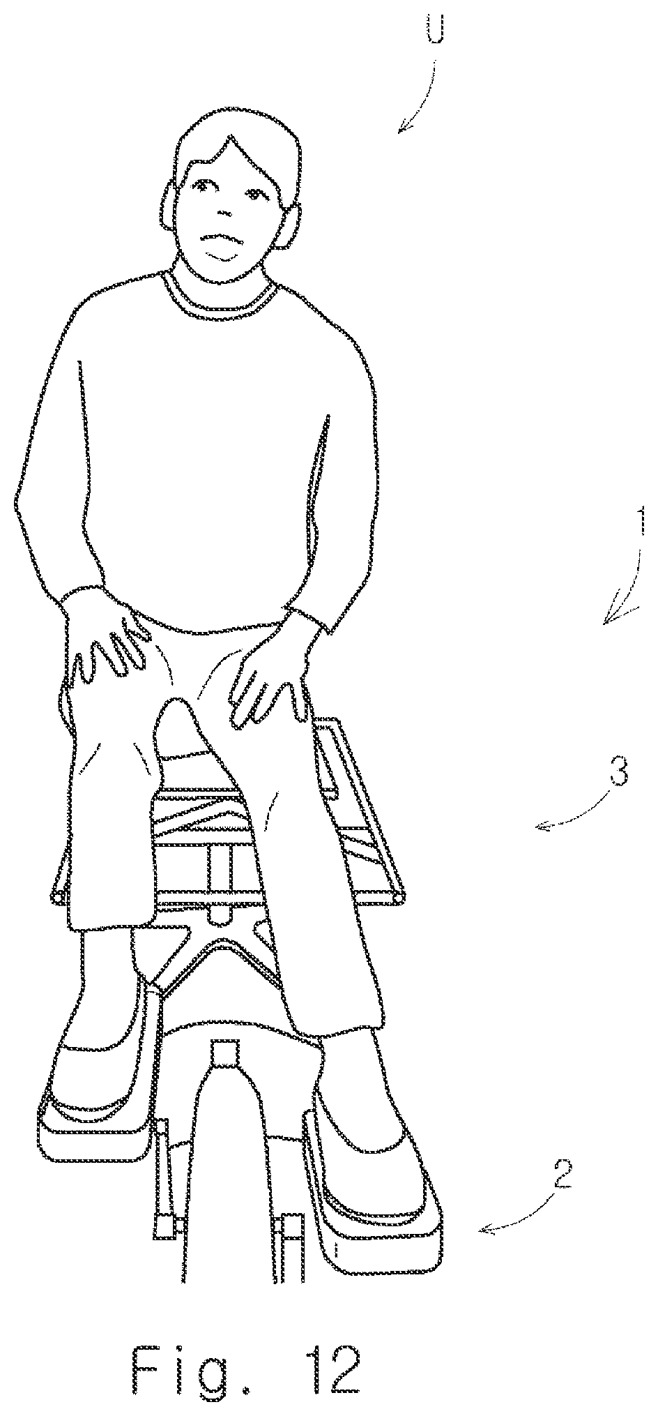 Patent US12102870 Figure 12 – Rowing exercise system
