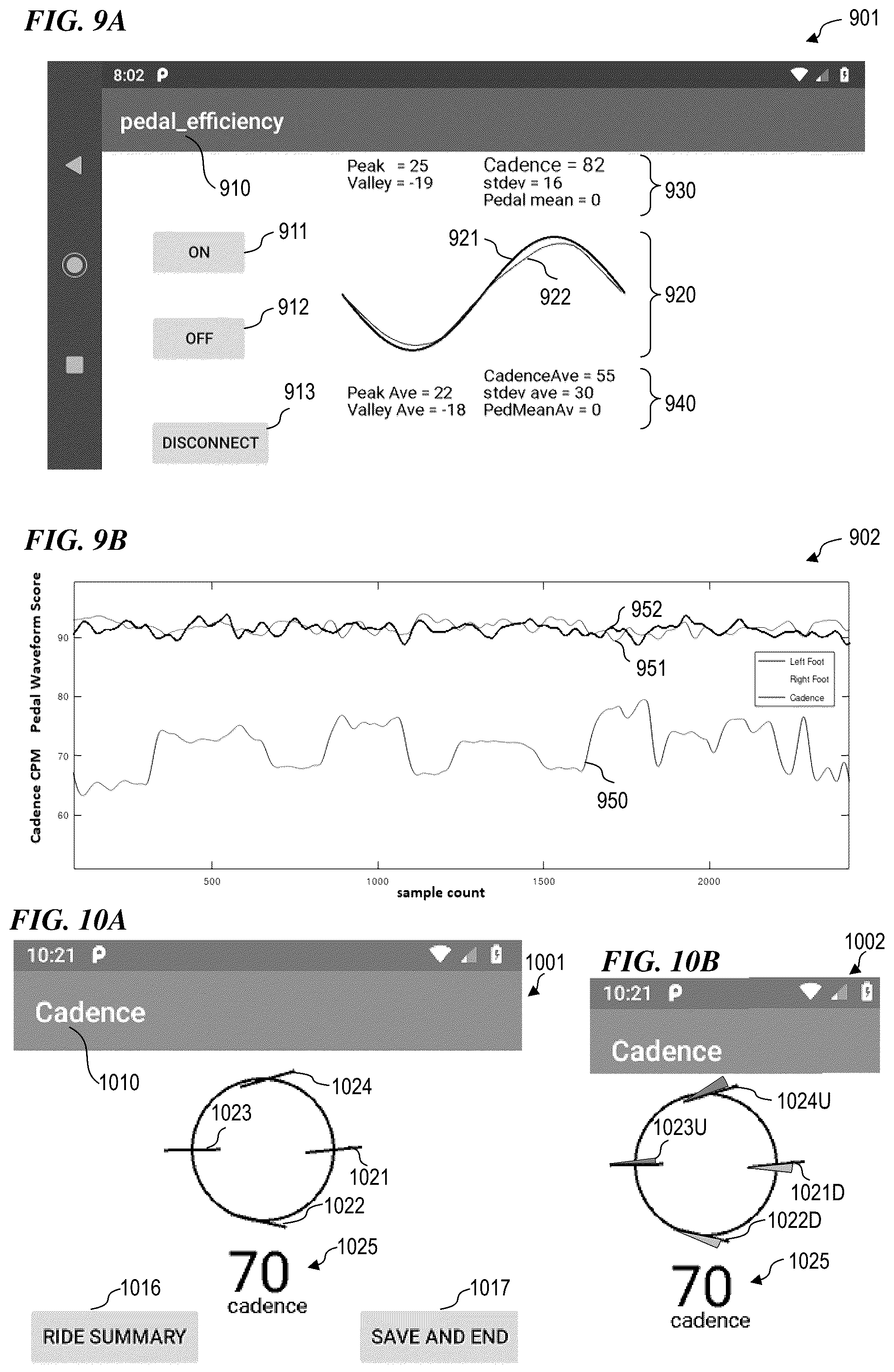 Patent US12102872 Figure 9 – Apparatus and method for monitoring and improving athletic performance