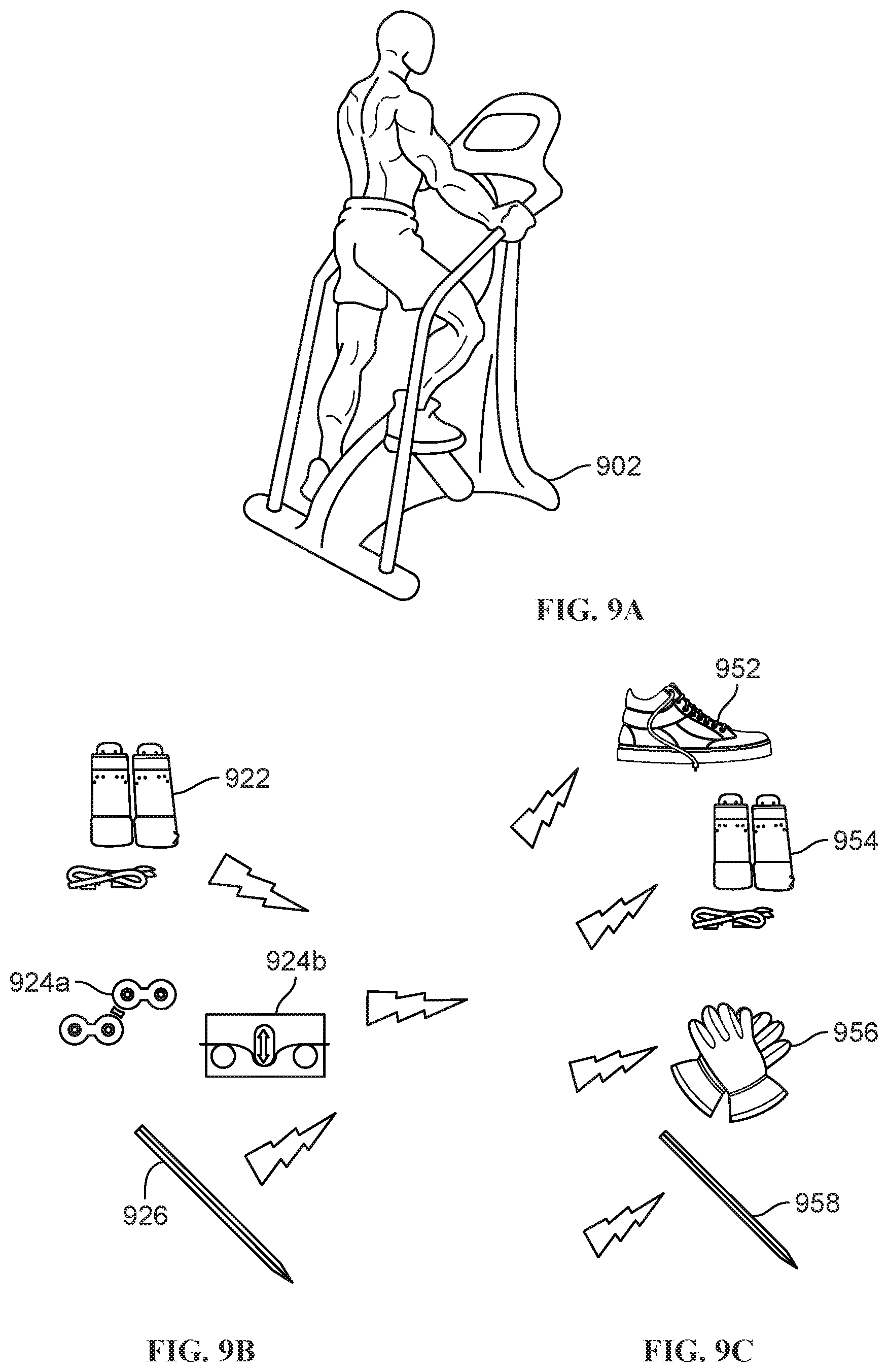 Patent US12102876 Figure 9 – Exercise machine resistance identifier
