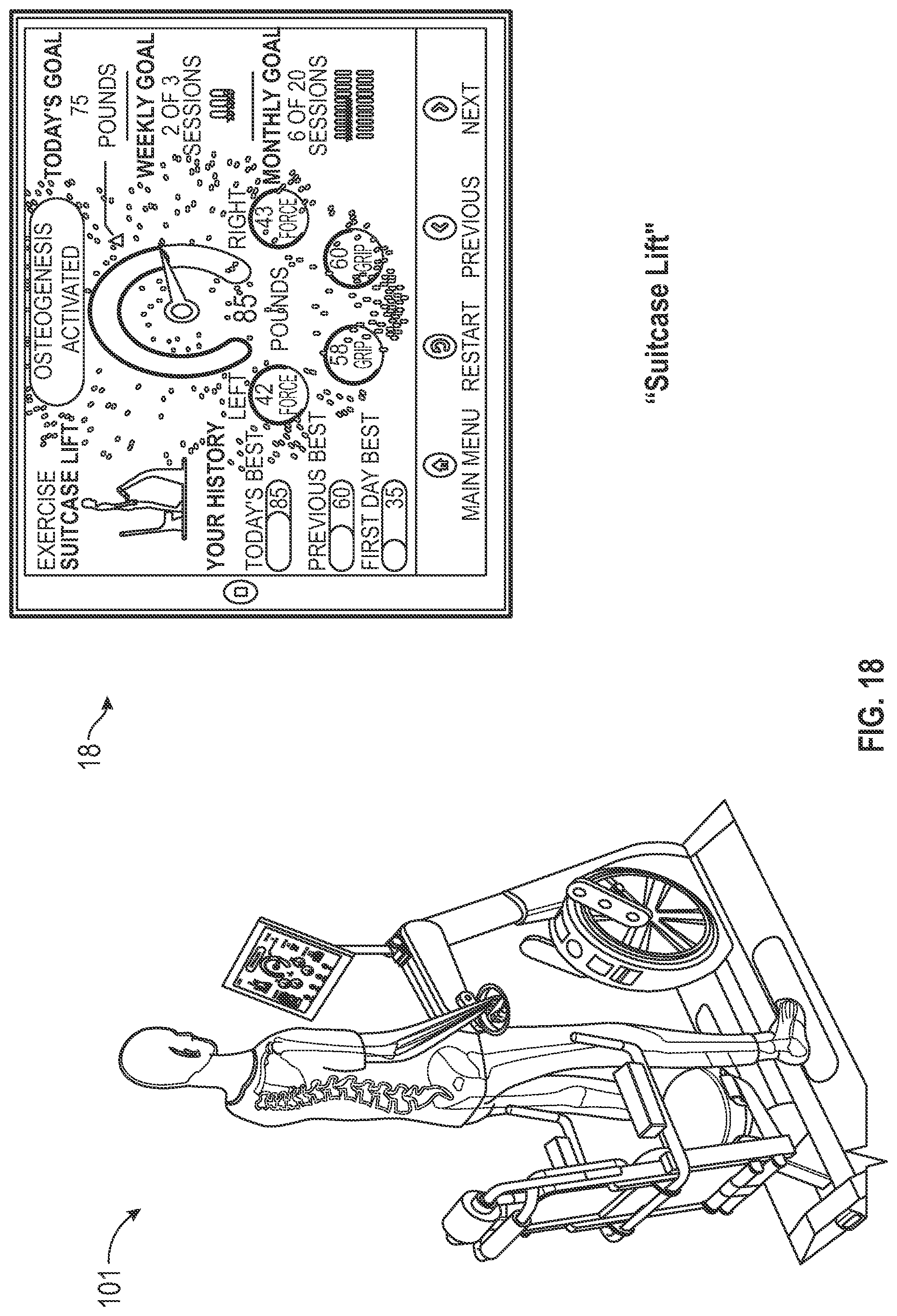 Patent US12102878 Figure 18 – Method and system for using artificial intelligence to determine a user's progress during interval training