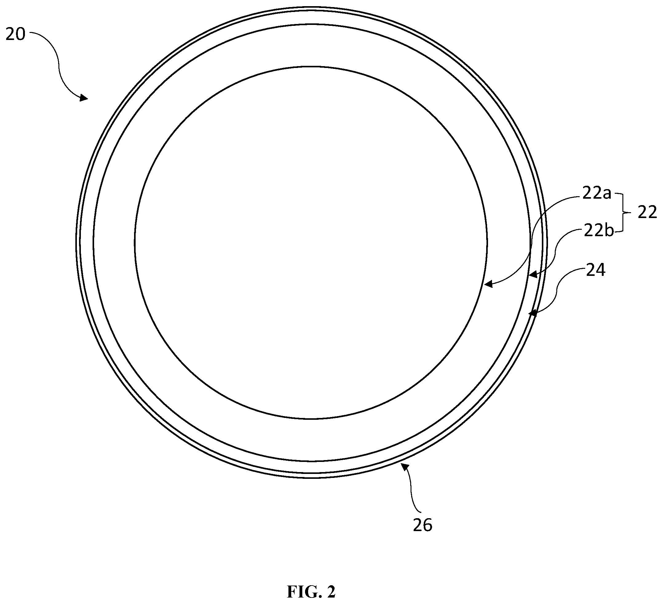 Patent US12102882 Figure 2 – Golf ball components formed from bio-based polyurehane and/or polyurea compositions