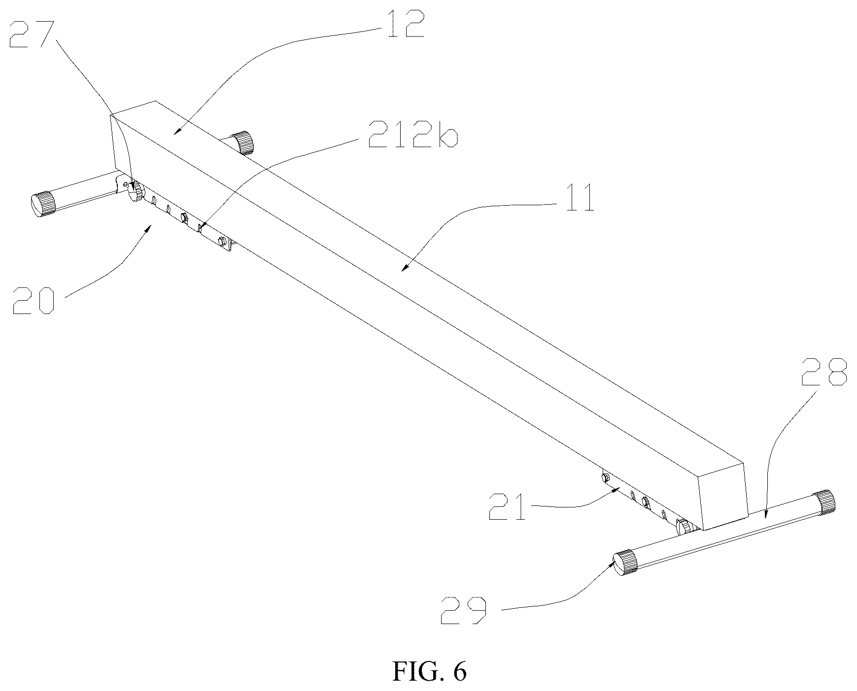 Patent US12102884 Figure 6 – Balance beam