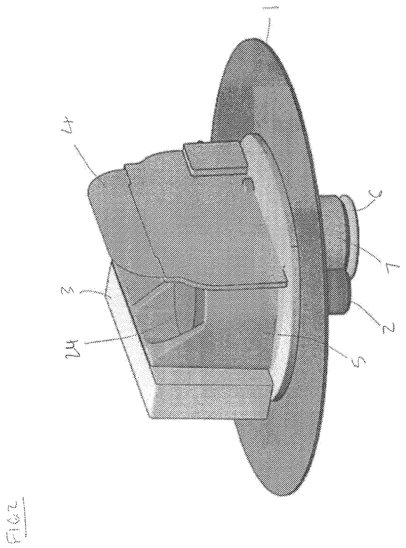 Patent US12102885 Figure 2 – Apparatus for an inflatable sports ball
