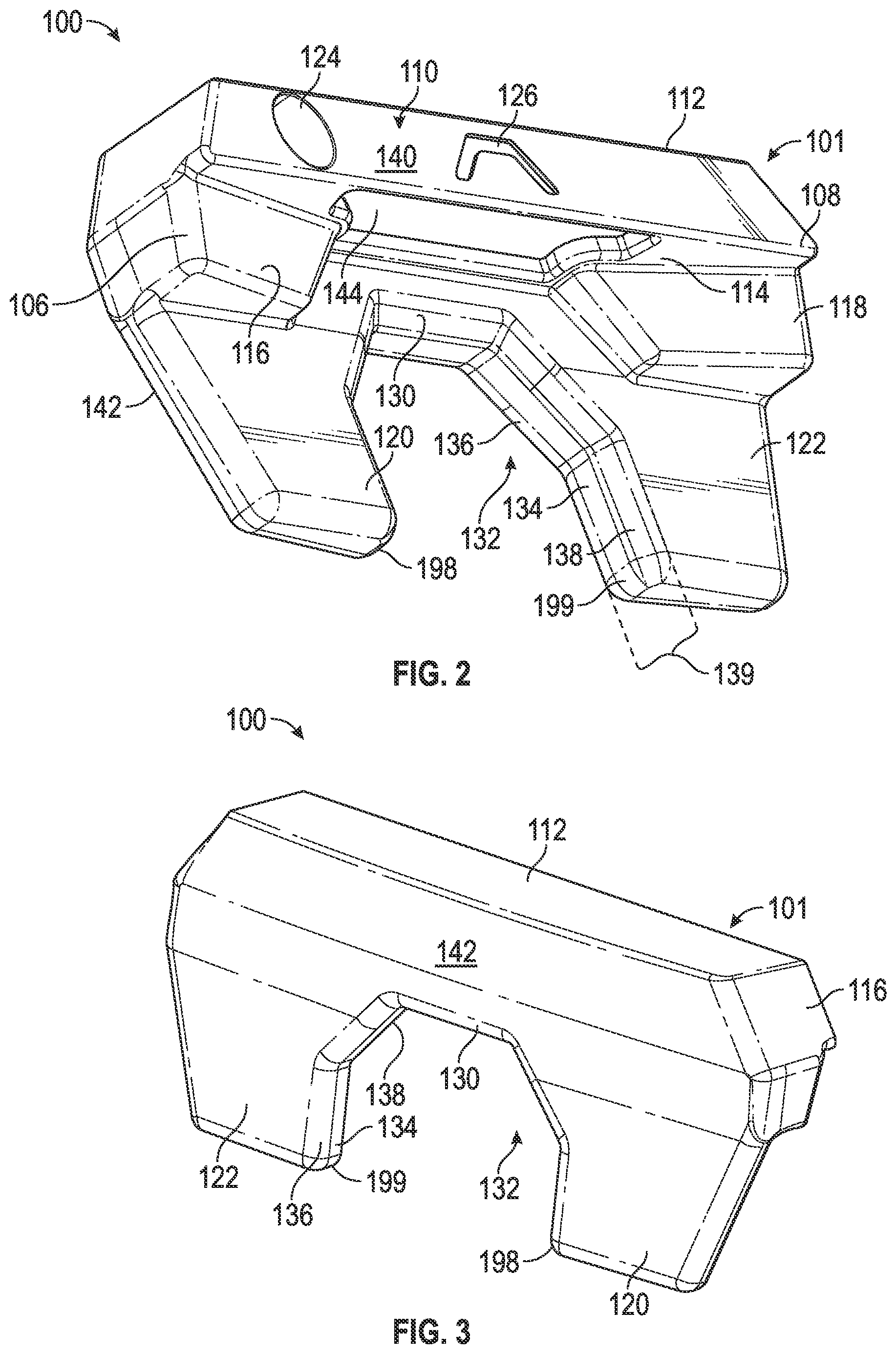 Patent US12102886 Figure 2 – Ball pickup aid putter