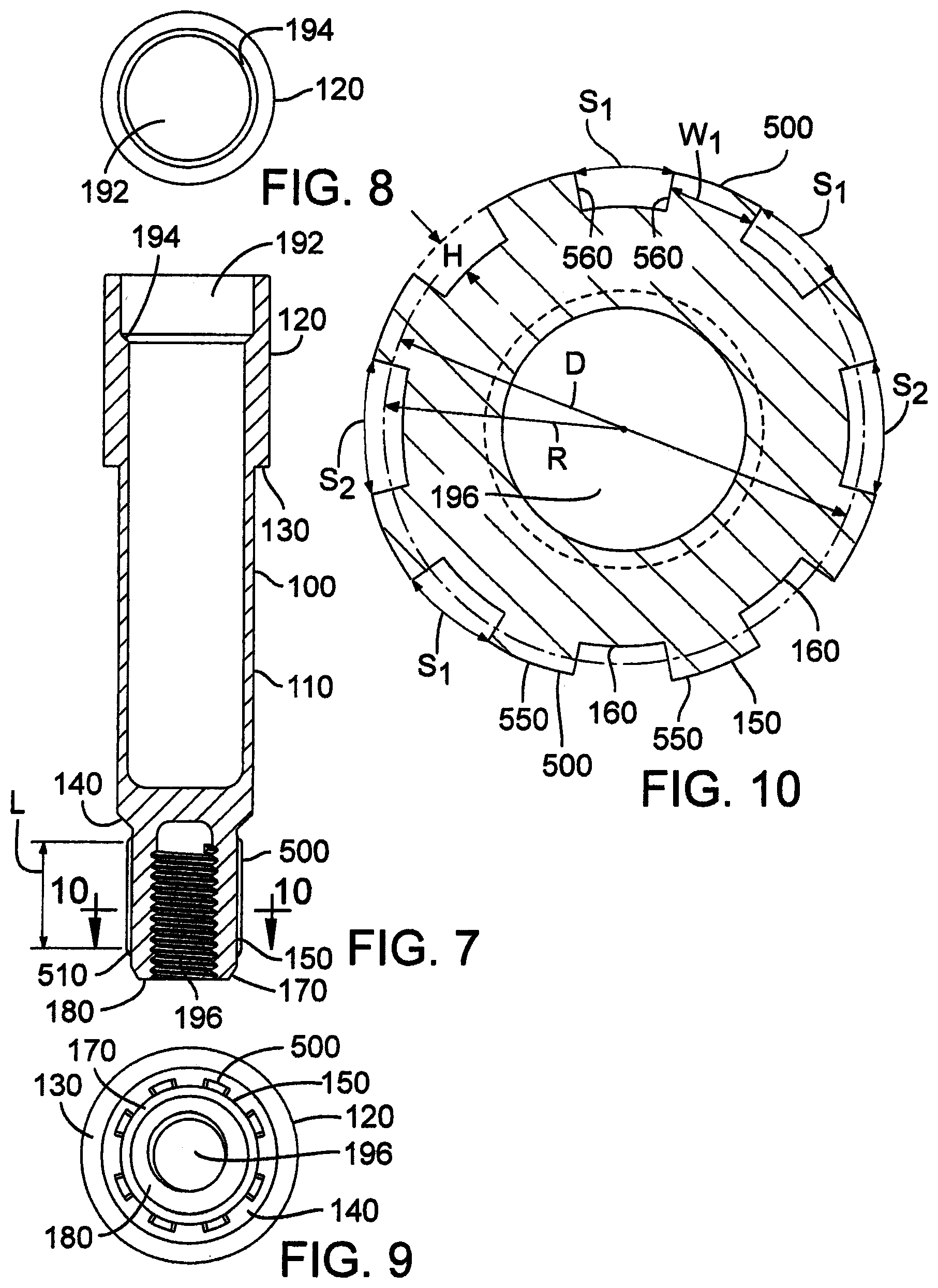 Patent US12102887 Figure 6 – Golf club head